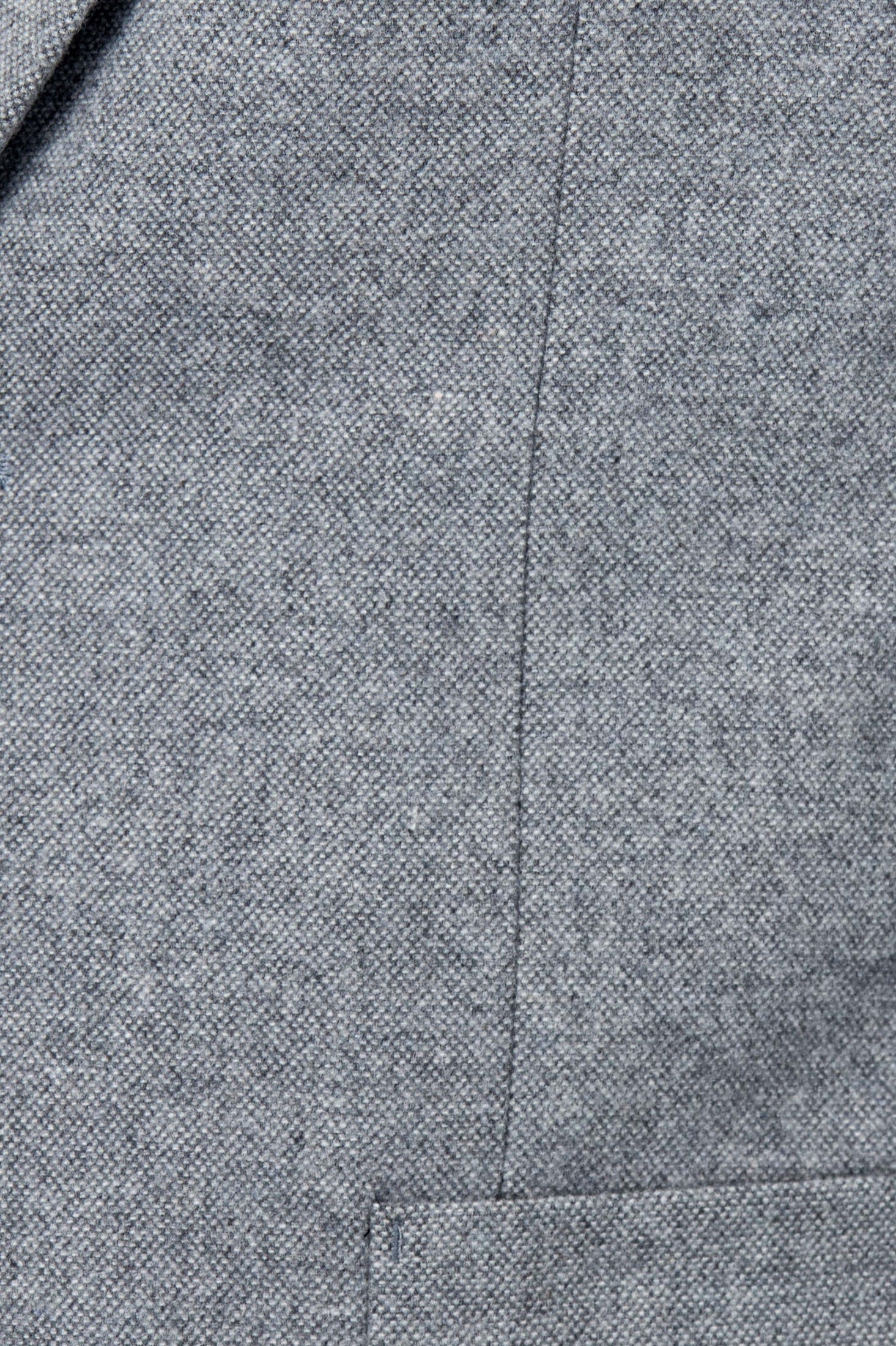 SEAN – Grey Wool Blend Stretch Tweed Jacket
