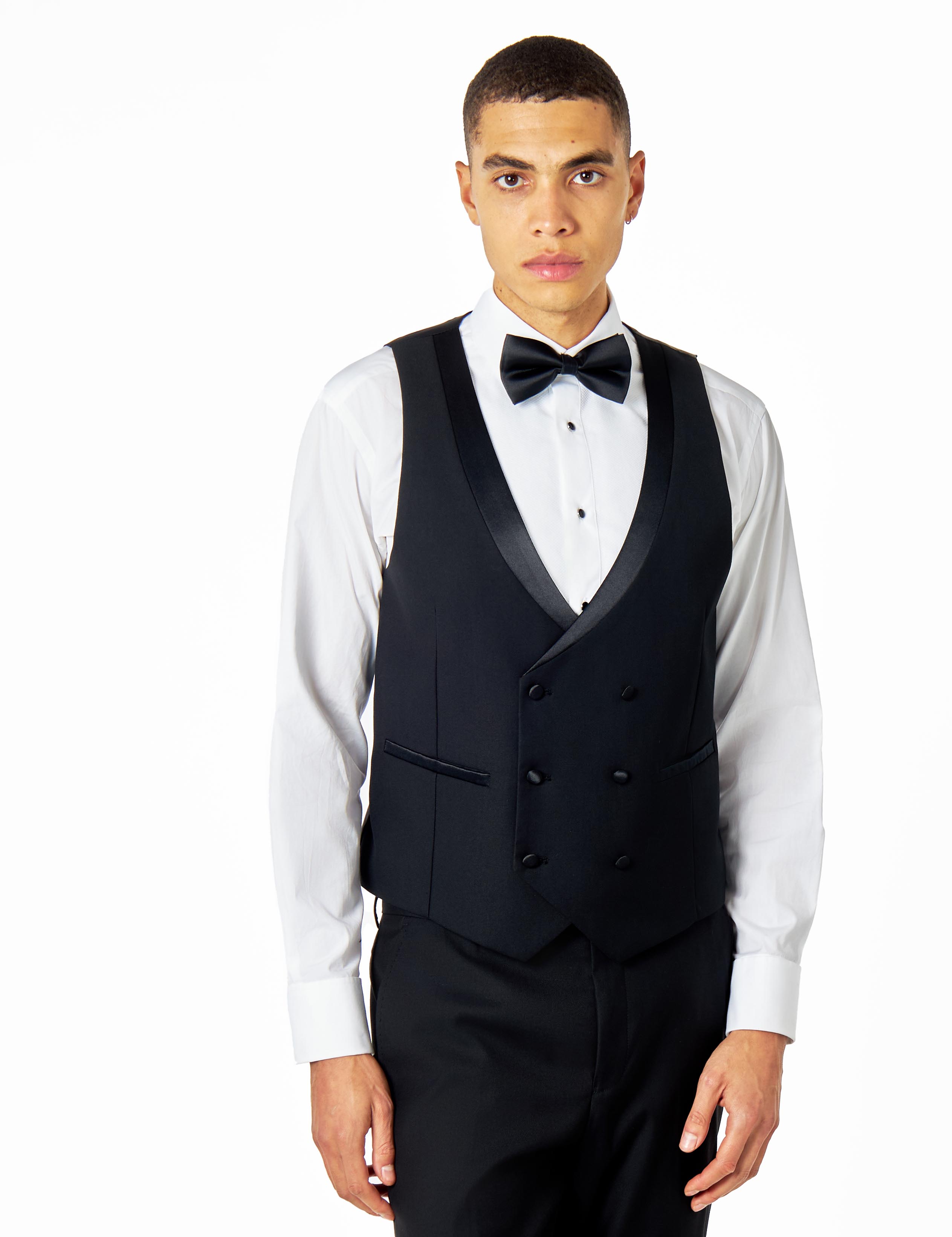 GREG – CLASSIC BLACK 3 PIECE TUXEDO SUIT