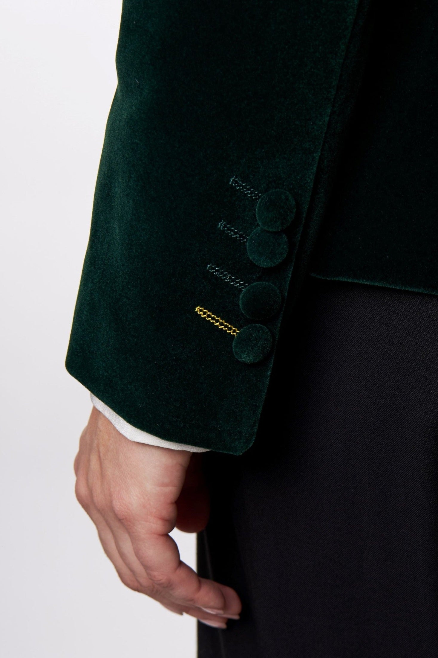 STELLA - LADIES GREEN BLAZER