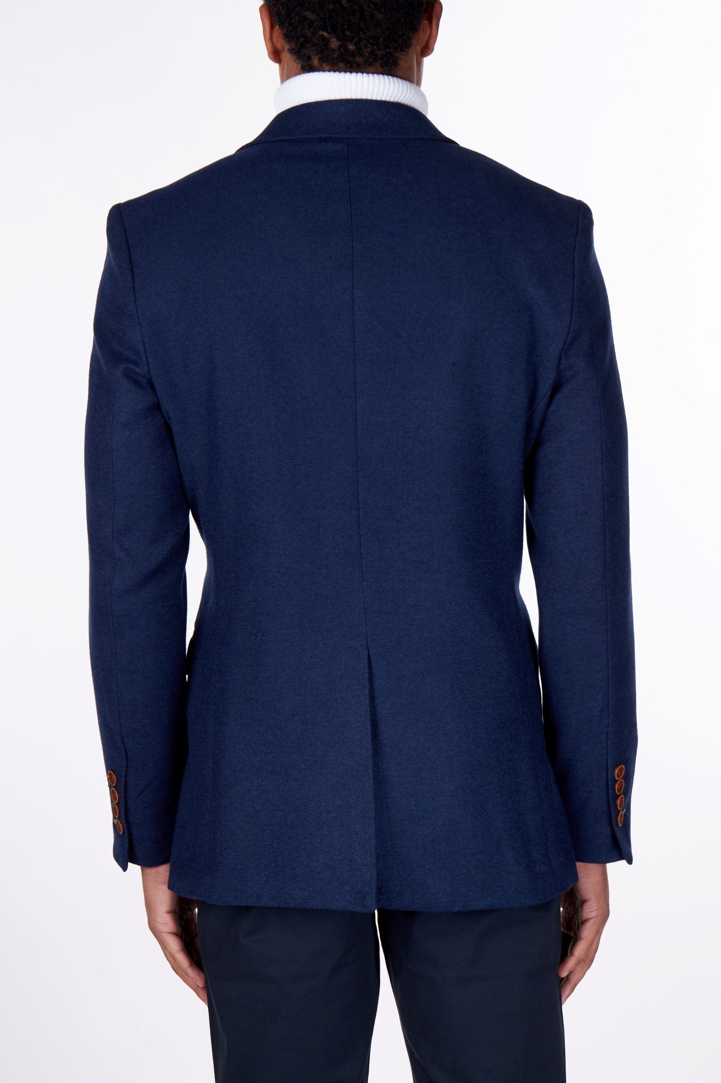 MARCO - NAVY SINGLE BREASTED CASUAL BLAZER
