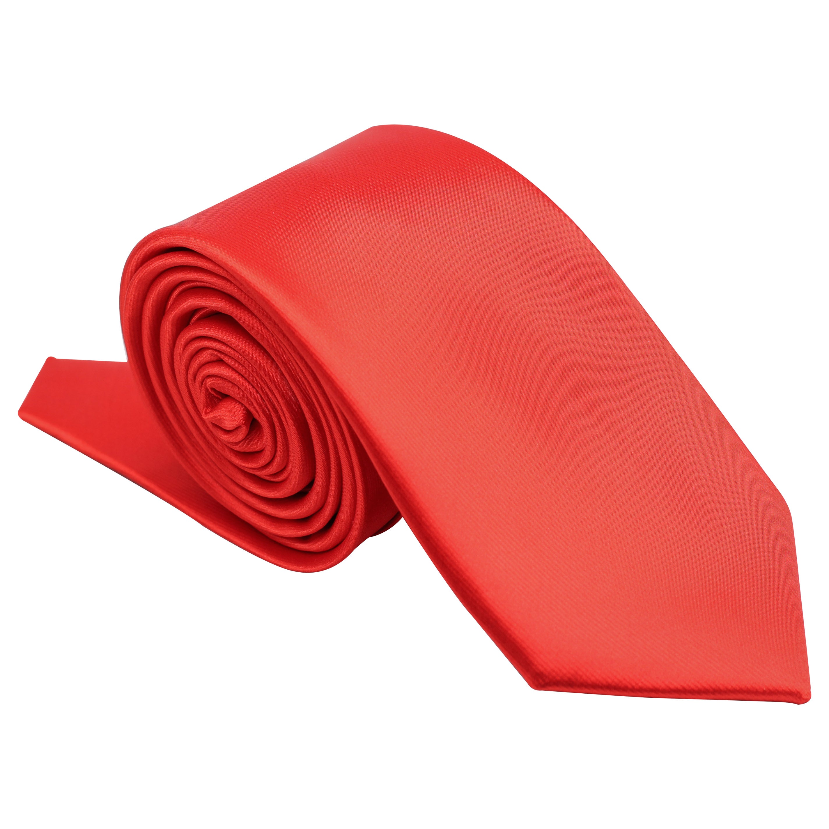 XPOSED - RED PREMIUM SATIN NECK TIE