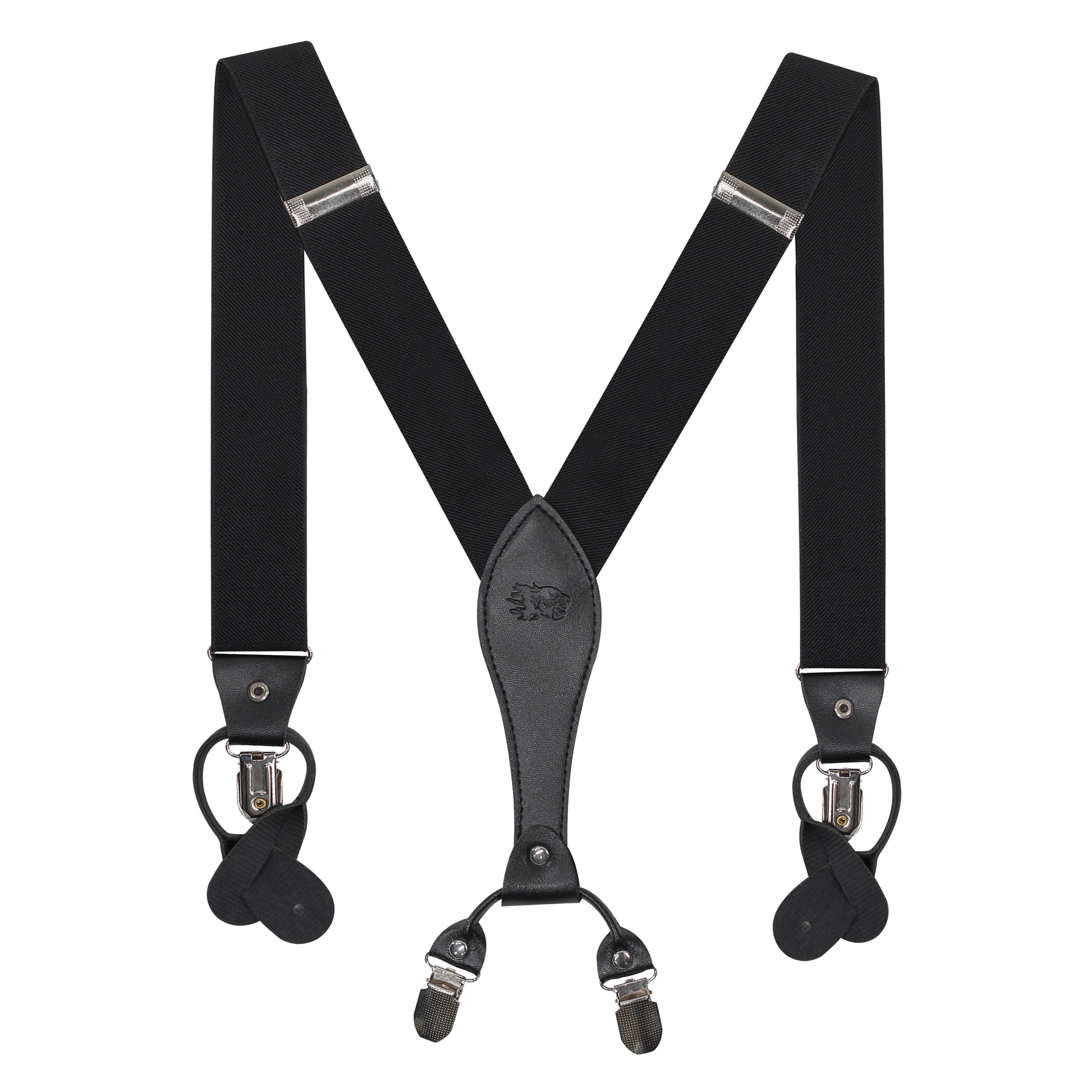 BLACK ADJUSTABLE CLIP ON BRACES