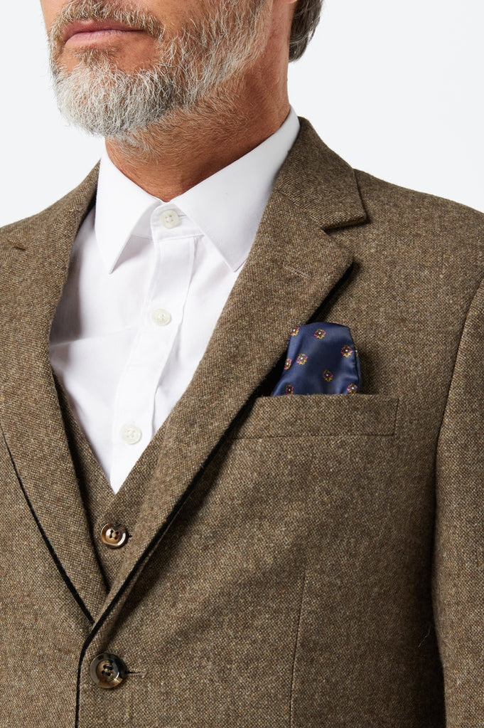 TWEED TAN TAILORED JACKET