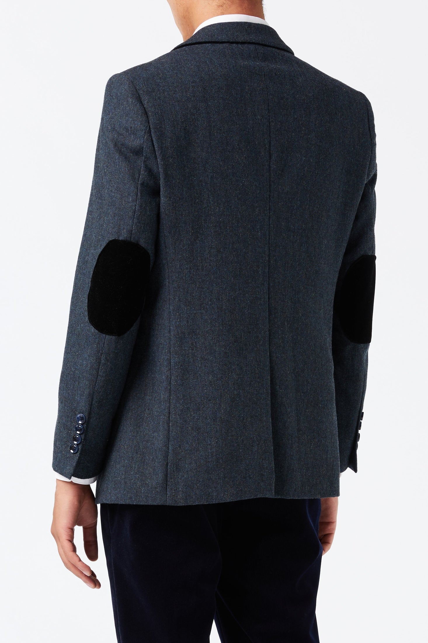 DANE - BLUE TWEED BLAZER