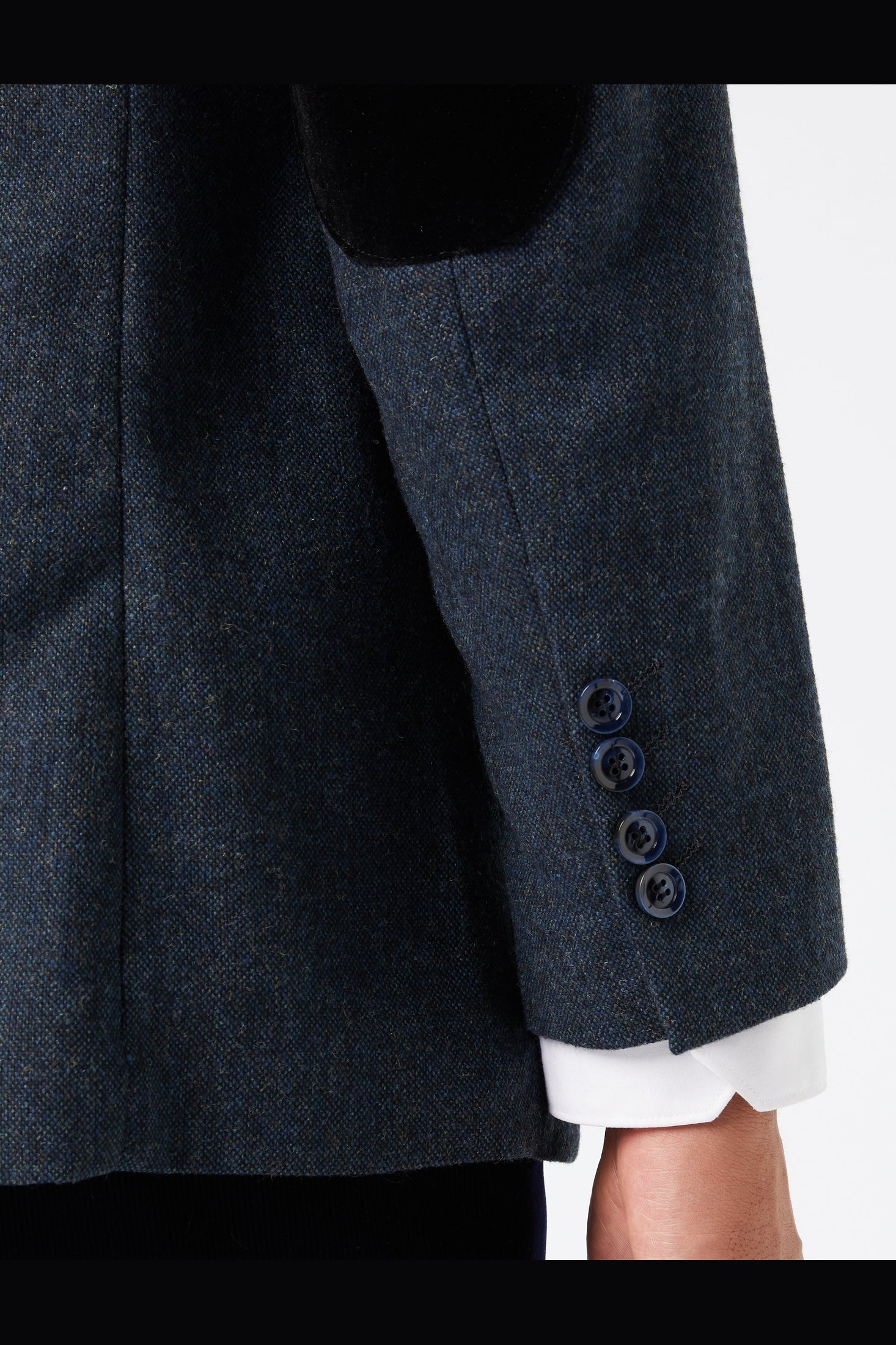 DANE - BLUE TWEED BLAZER