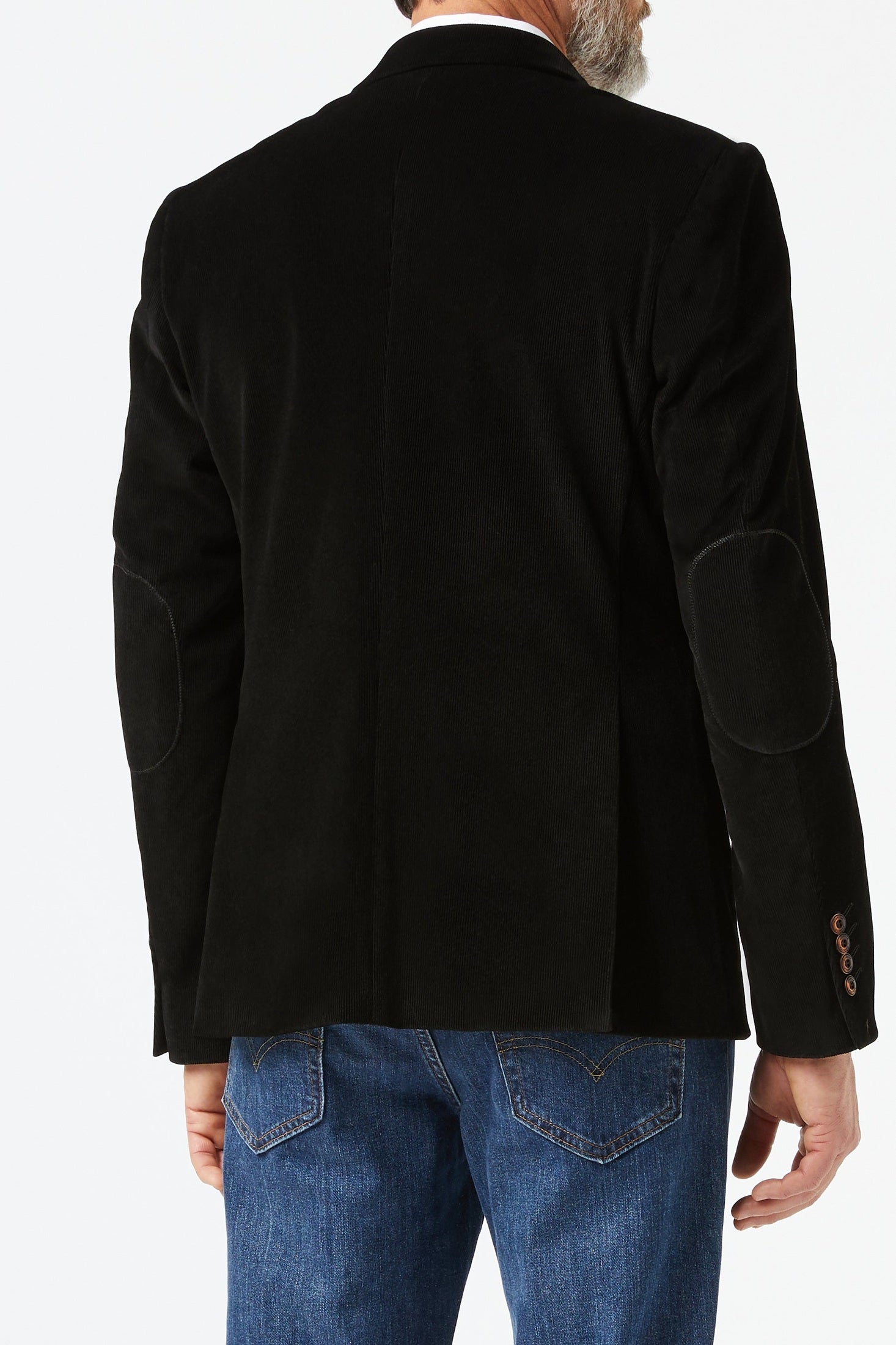 MATTHEW - Black Corduroy Blazer Jacket