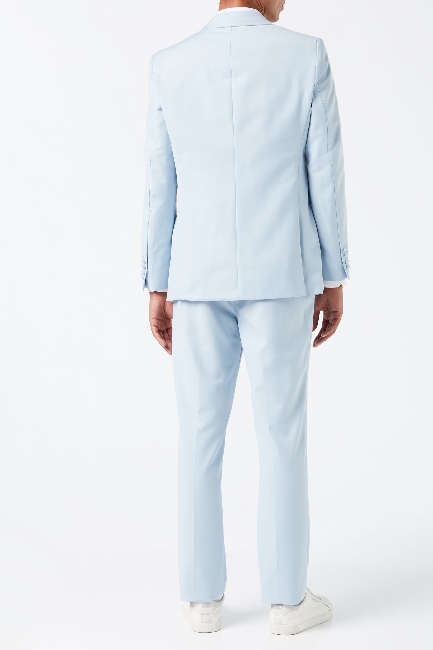 LETE - PALE BLUE SUMMER WEDDING JACKET & WAISTCOAT