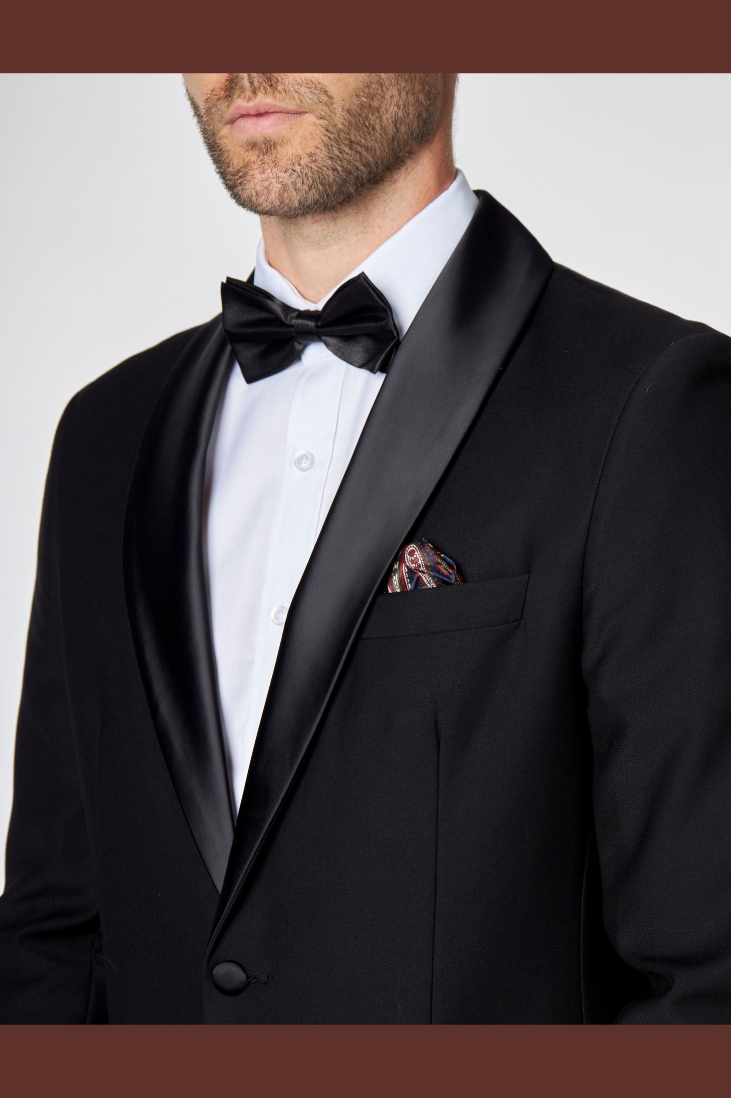 HARIS – BLACK TUXEDO JACKET