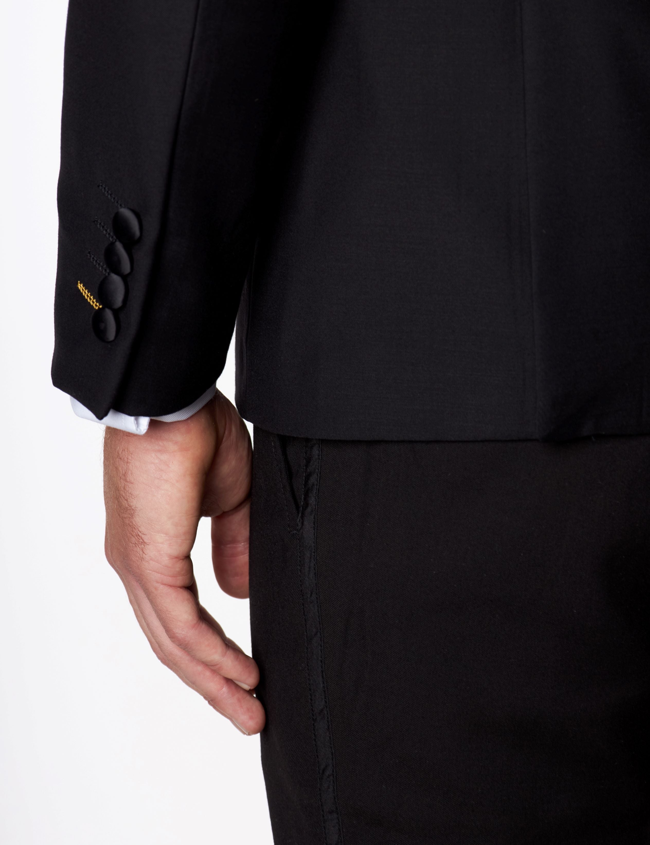 HARIS – BLACK TUXEDO JACKET