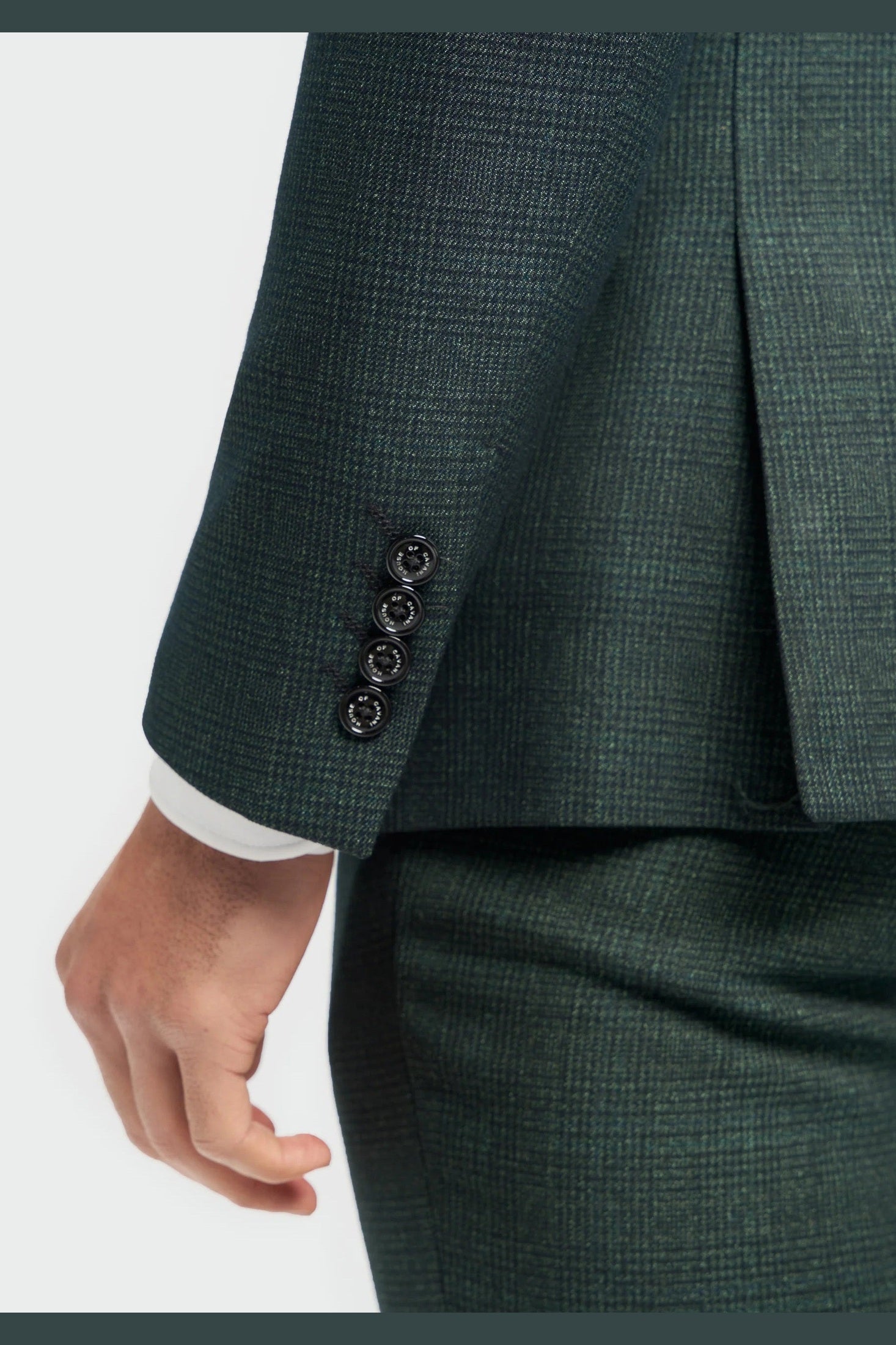 CARIDI - OLIVE SLIM FIT BLAZER