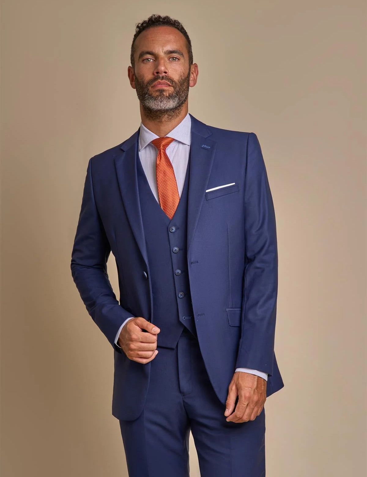 CAVANI – JEFFERSON NAVY MEN’S BLAZER