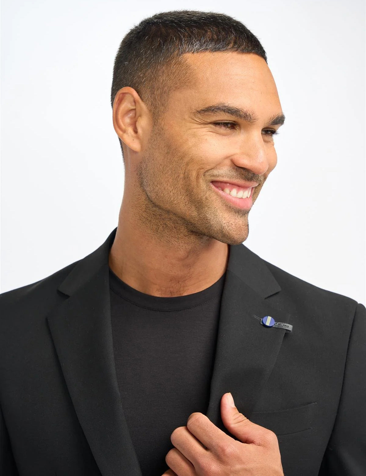 MALIBU – PLAIN BLACK TAILORED FIT BLAZER