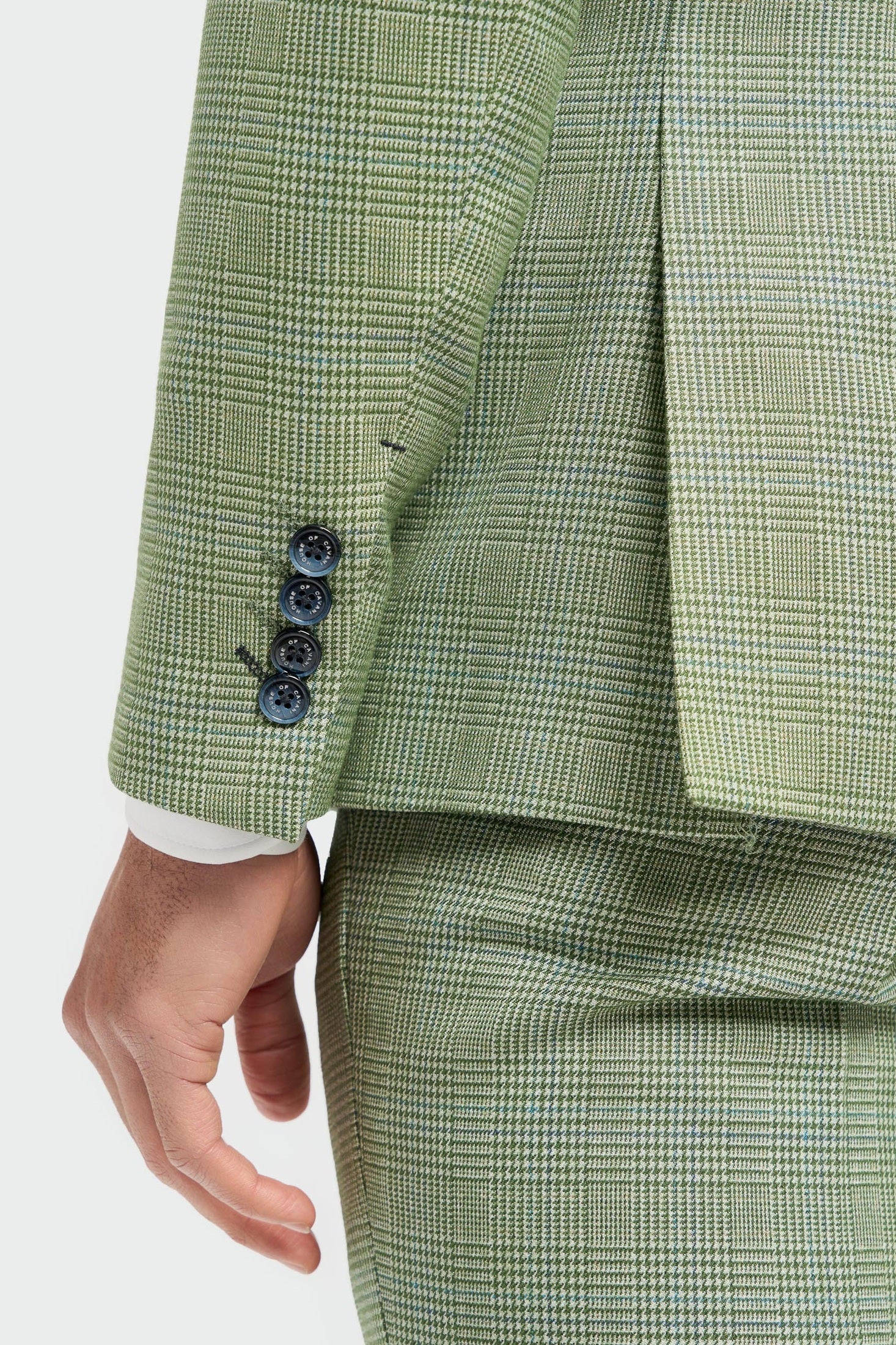 CARIDI - SLIM FIT SAGE BLAZER