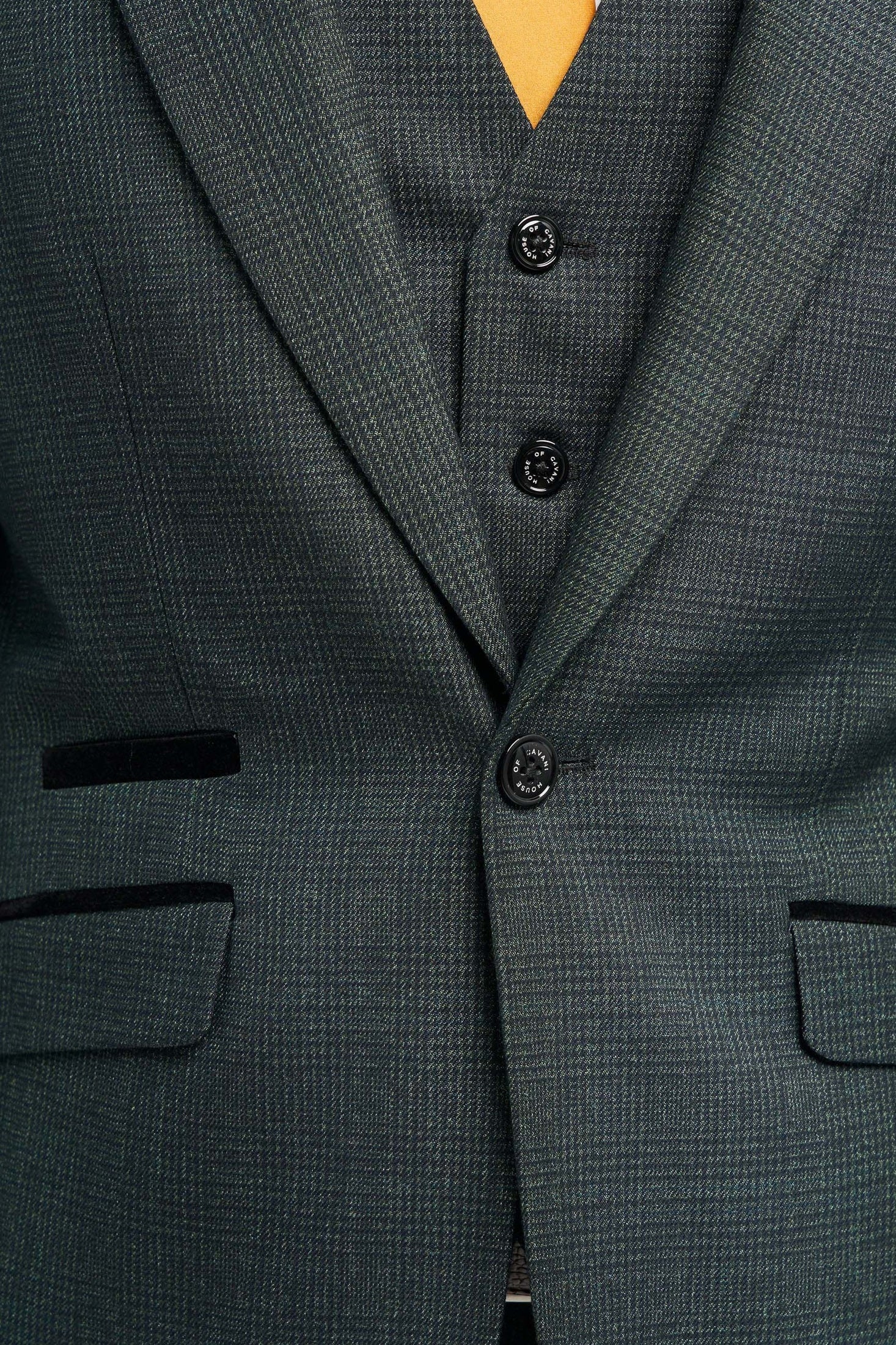 CARIDI - OLIVE SLIM FIT BLAZER