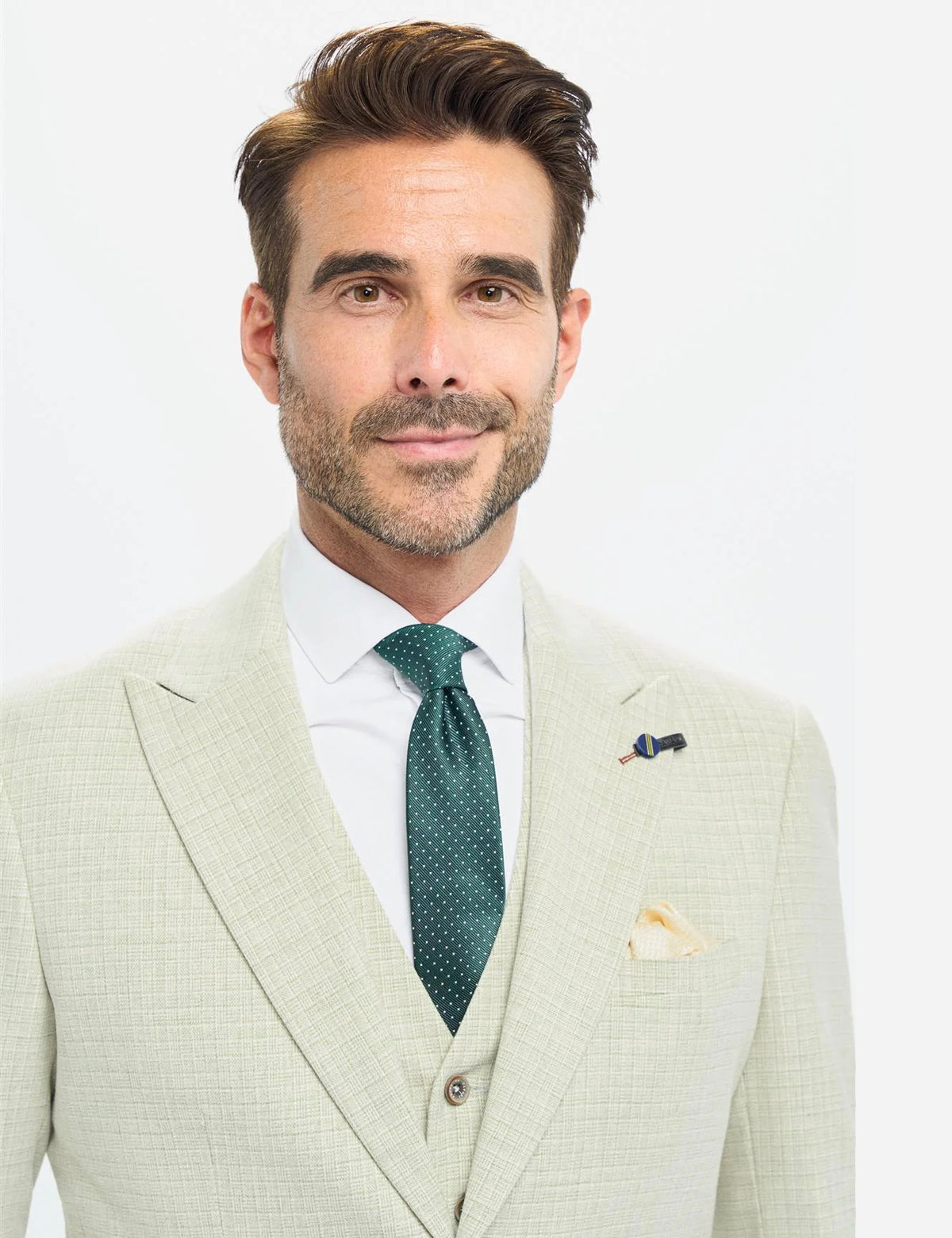 Cavani – Tropez Tailored Suit Blazer in Green