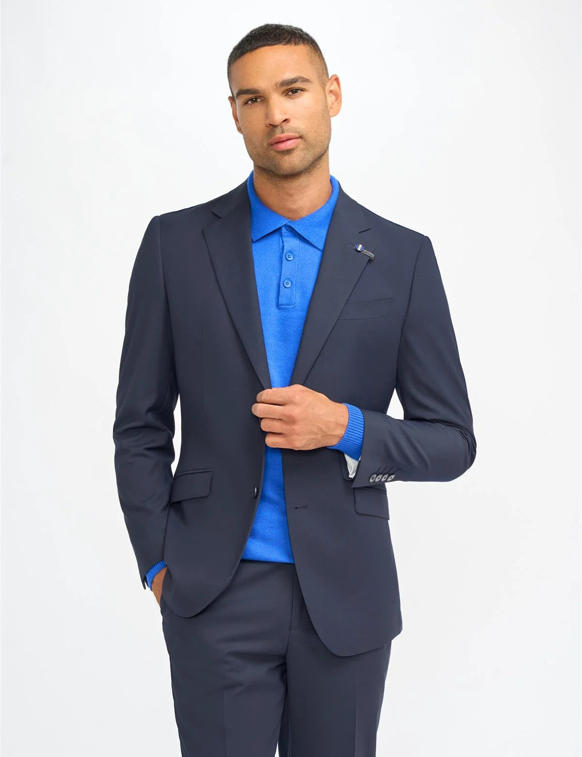 MALIBU – NAVY BLUE TAILORED FIT BLAZER