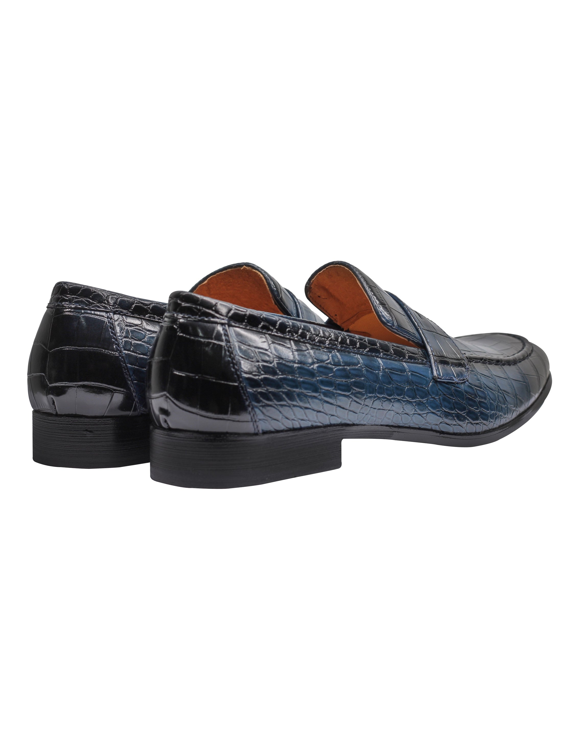 PRINTED PENNY LOAFERS