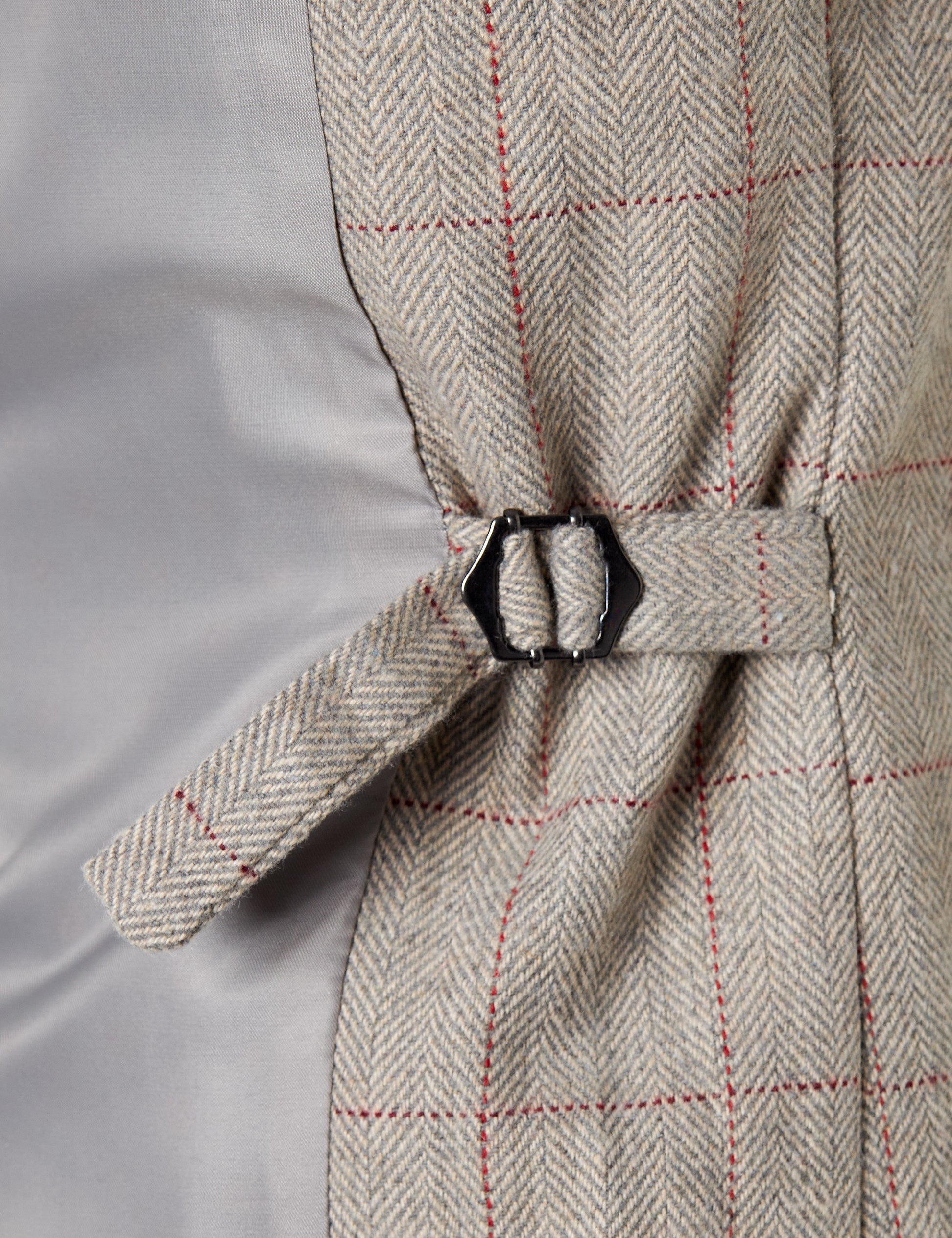 KANO – HERRINGBONE DOUBLE BREASTED WAISTCOAT