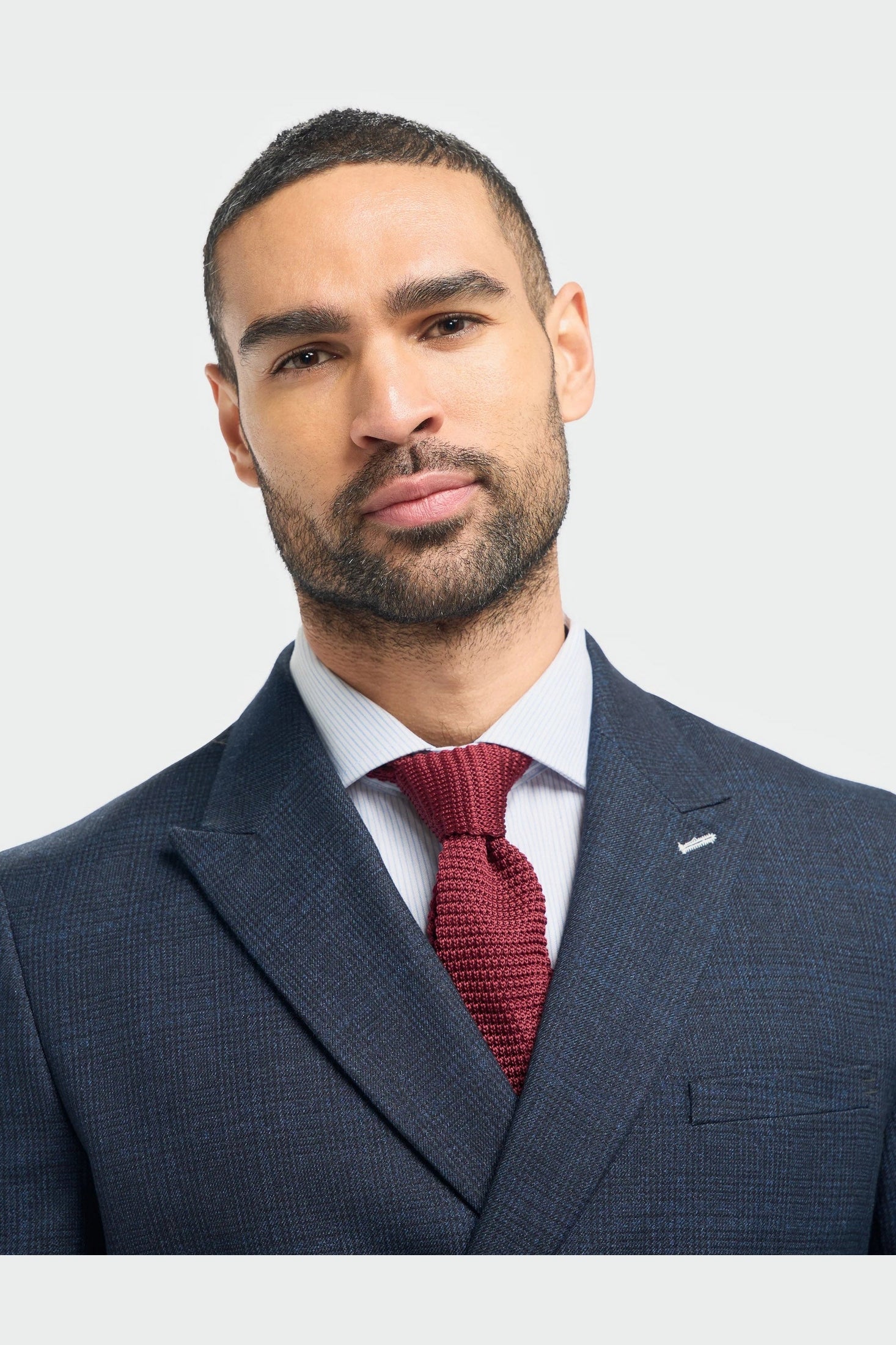 CARIDI - NAVY 2 PIECE DOUBLE BREASTED SUIT BY CAVANI