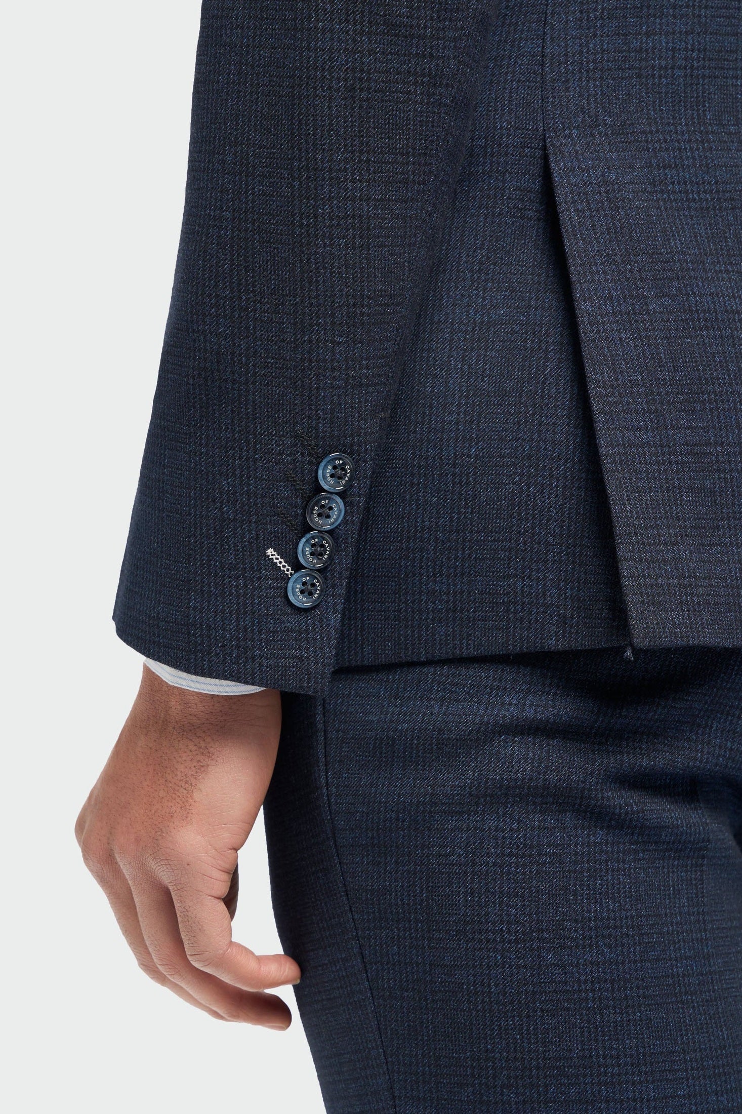 CARIDI - NAVY 2 PIECE DOUBLE BREASTED SUIT BY CAVANI