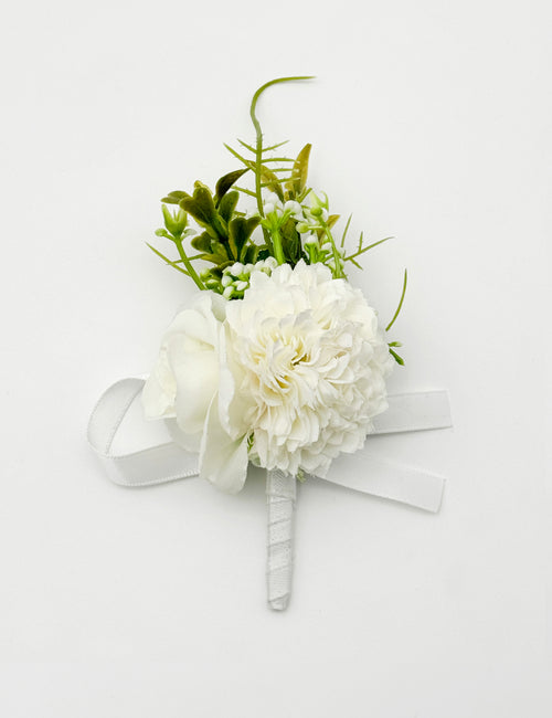 Tuxedo Flower Wedding Boutonniere Lapel Pin