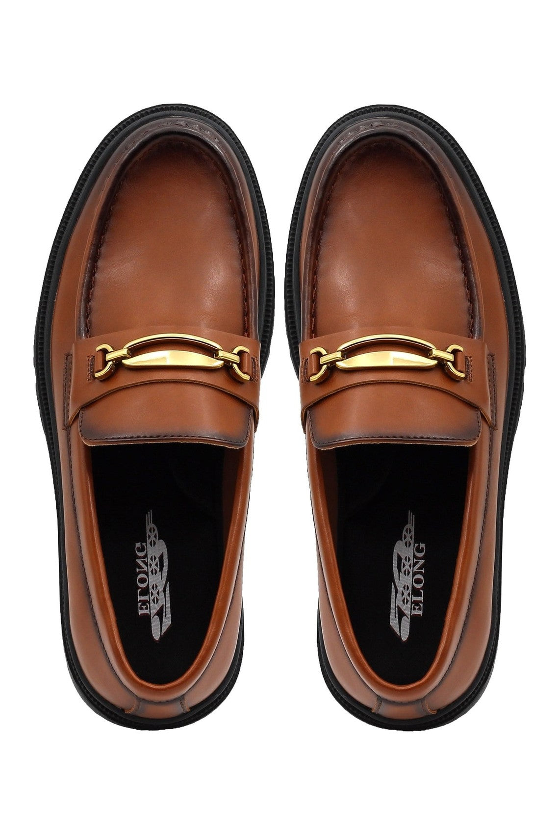 TAN SNAFFLE BIT LOAFERS