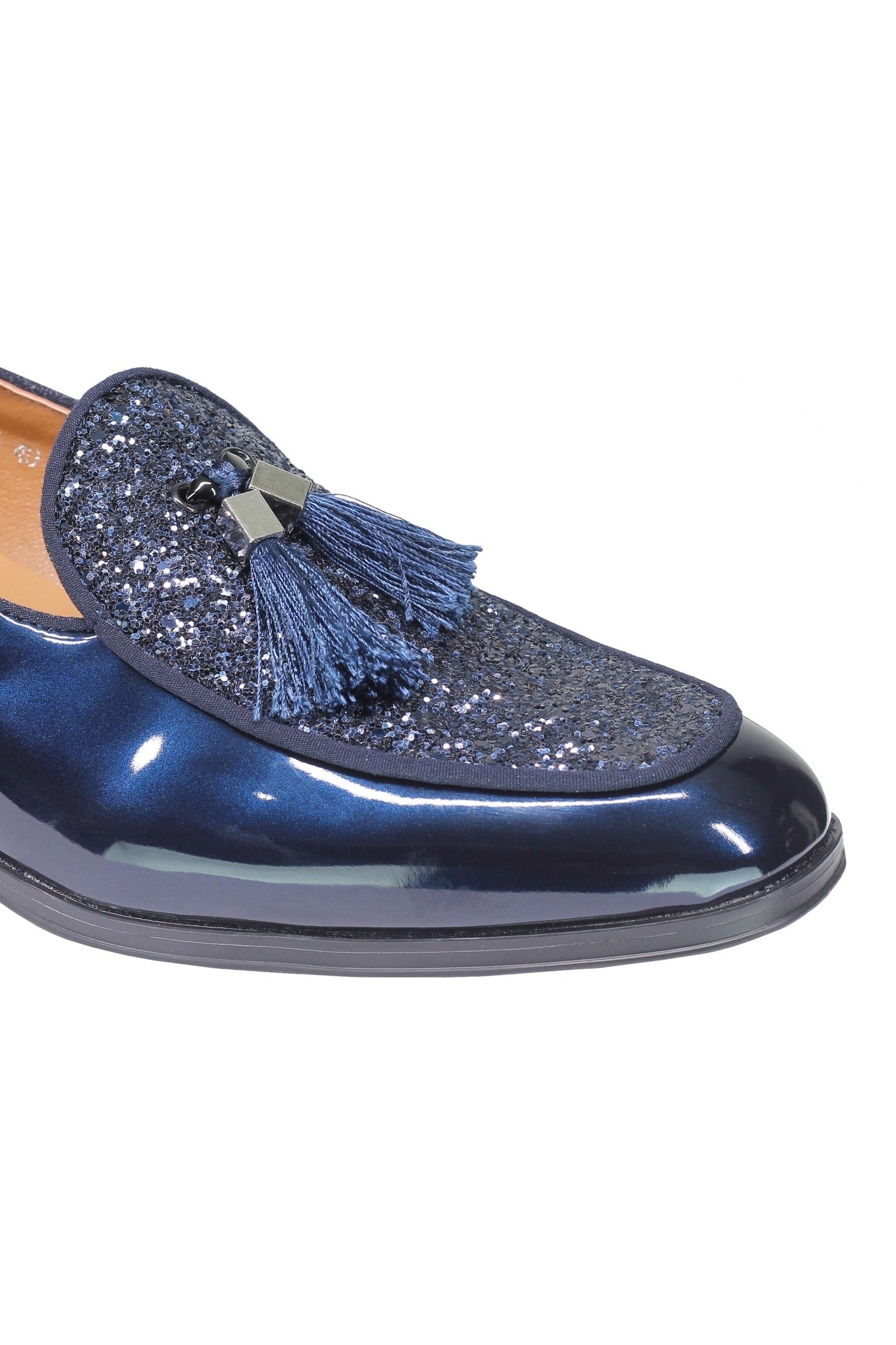GLITTER - SHINY TASSEL LOAFERS