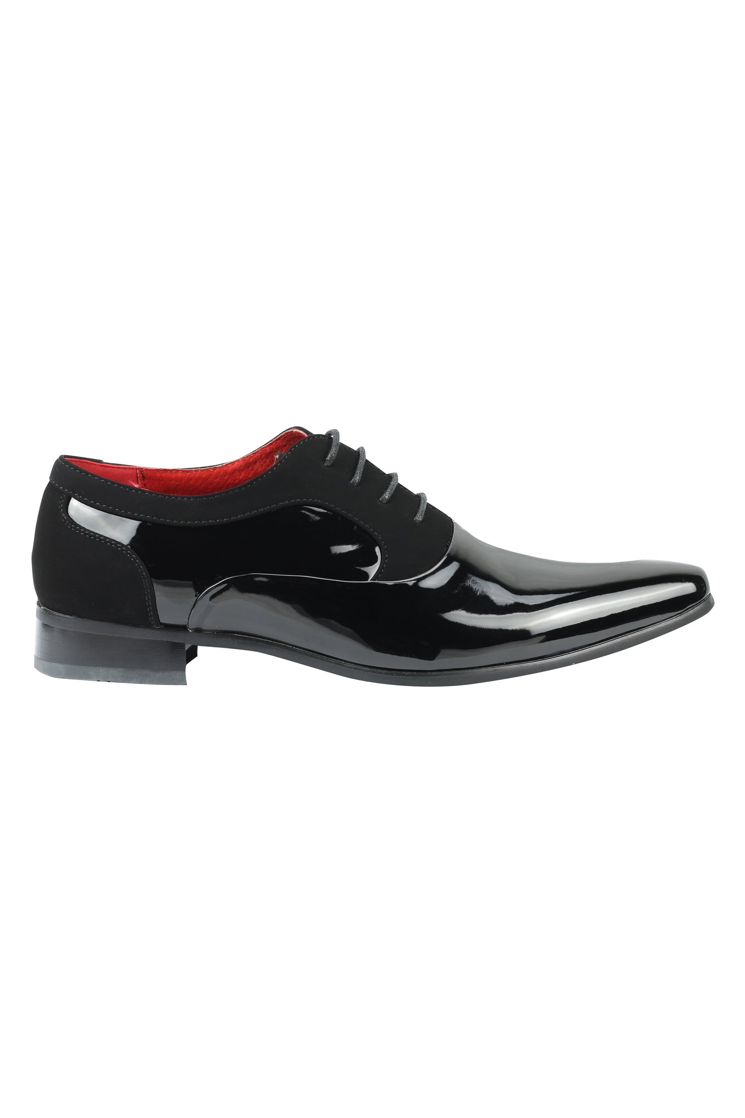 BLACK PATENT LEATHER WEDDING SHOES
