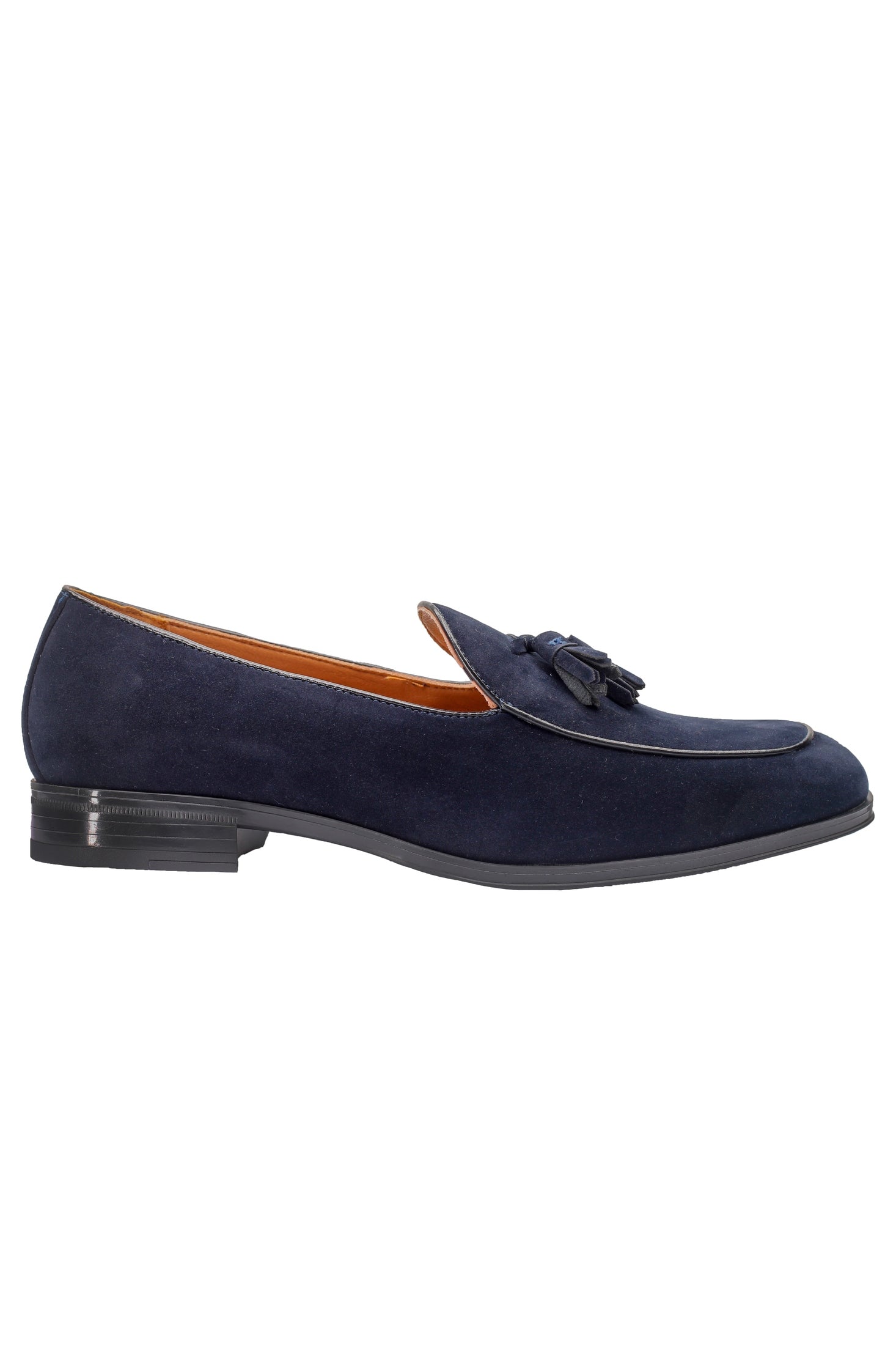 SUEDE TASSEL LOAFERS