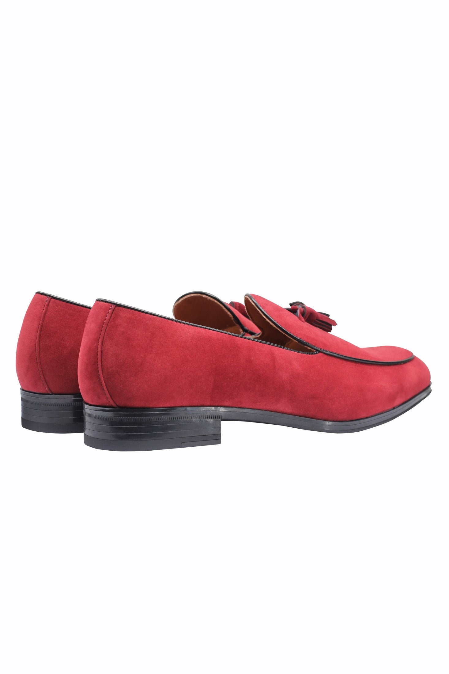 SUEDE TASSEL LOAFERS