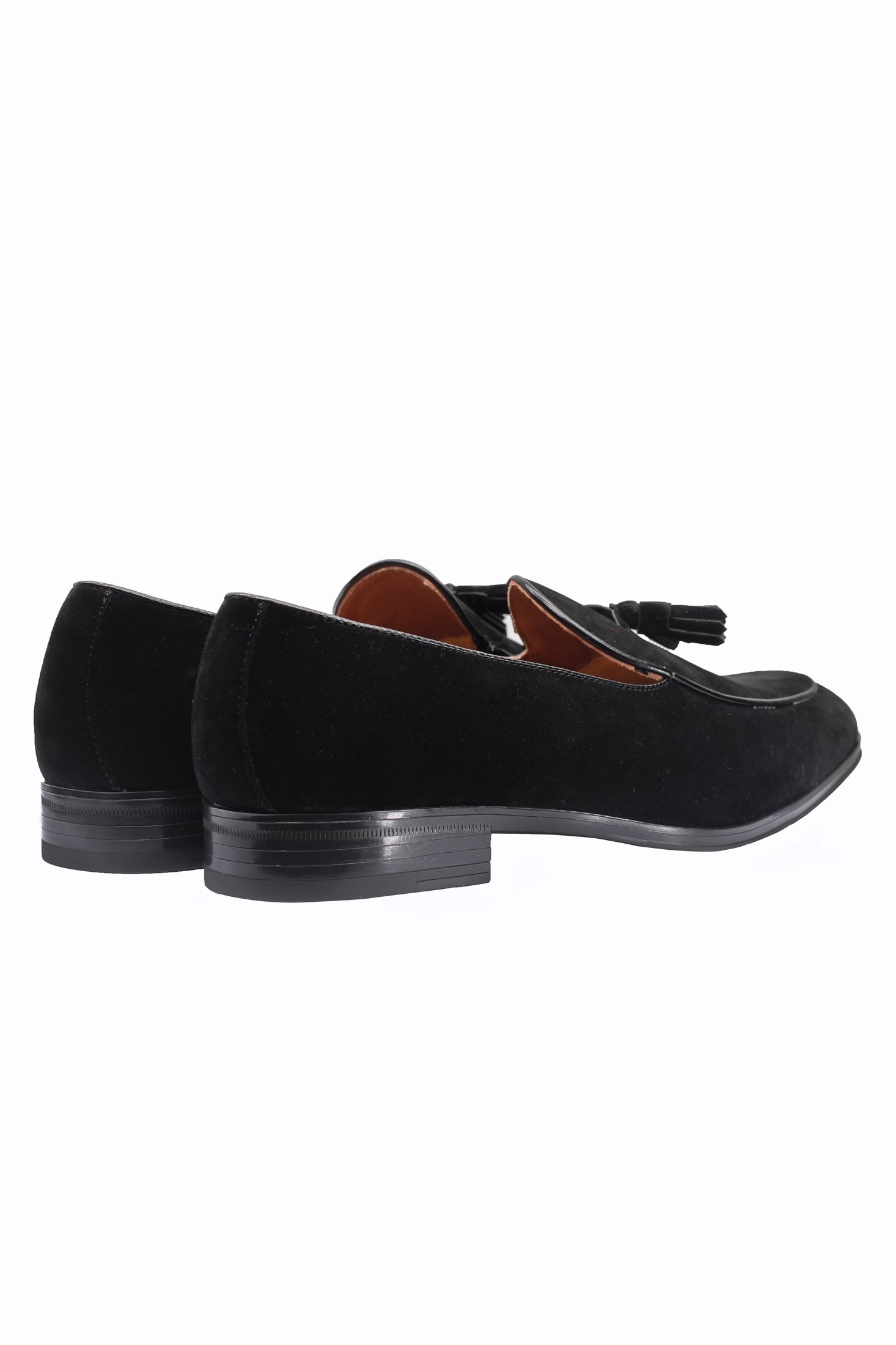 SUEDE TASSEL LOAFERS
