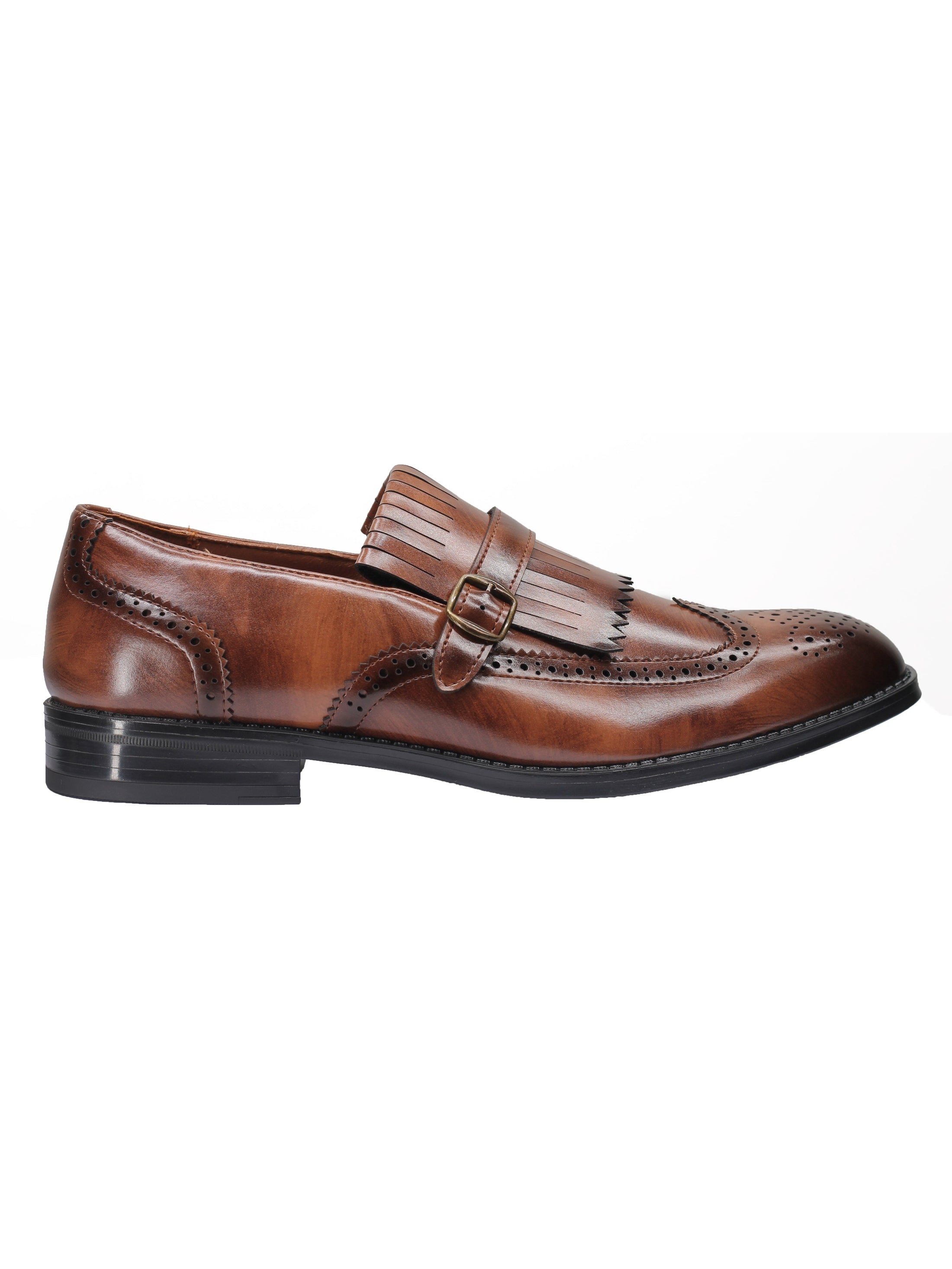 MONK STRAP BROGUE LOAFERS