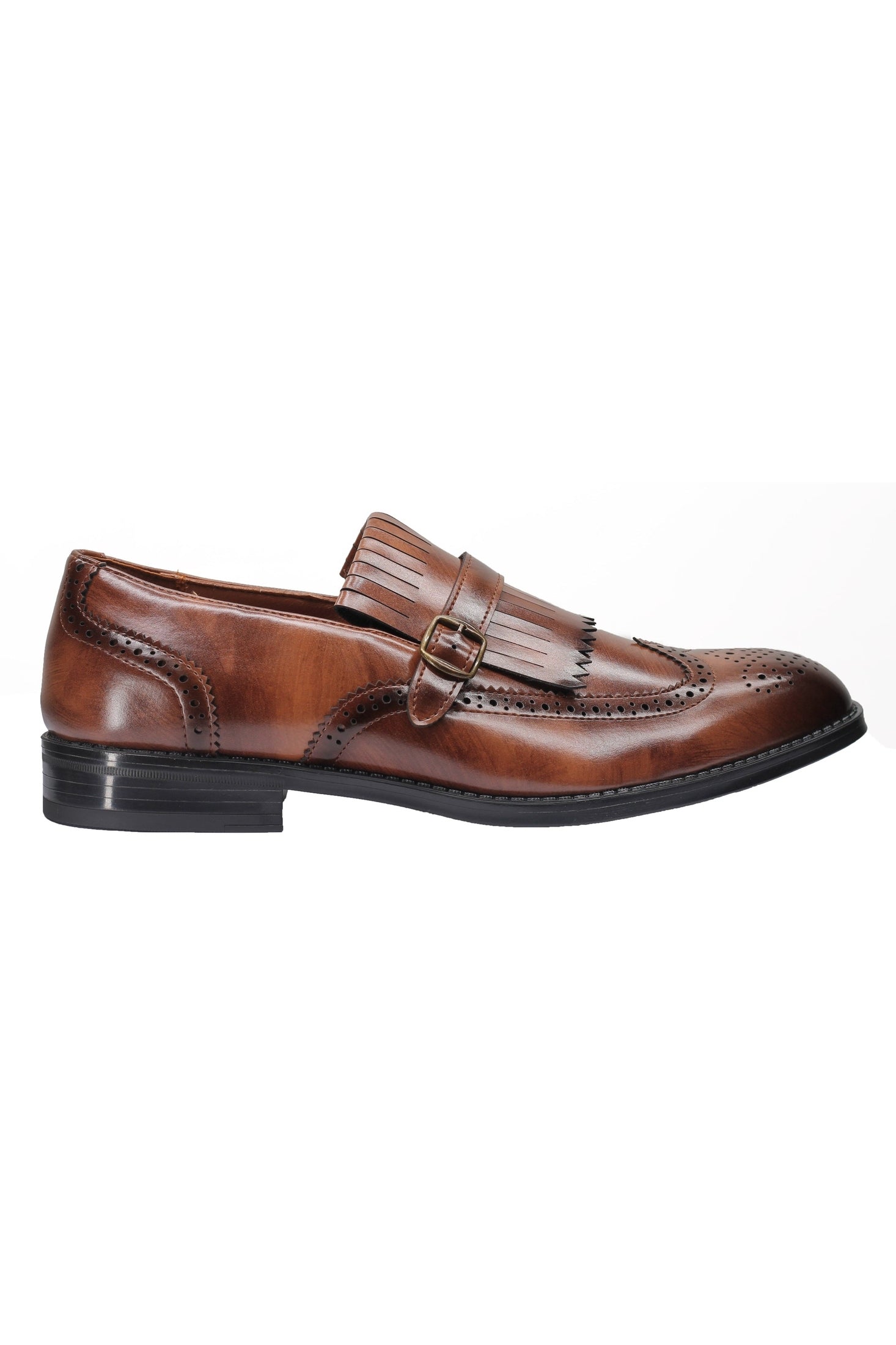 MONK STRAP BROGUE LOAFERS