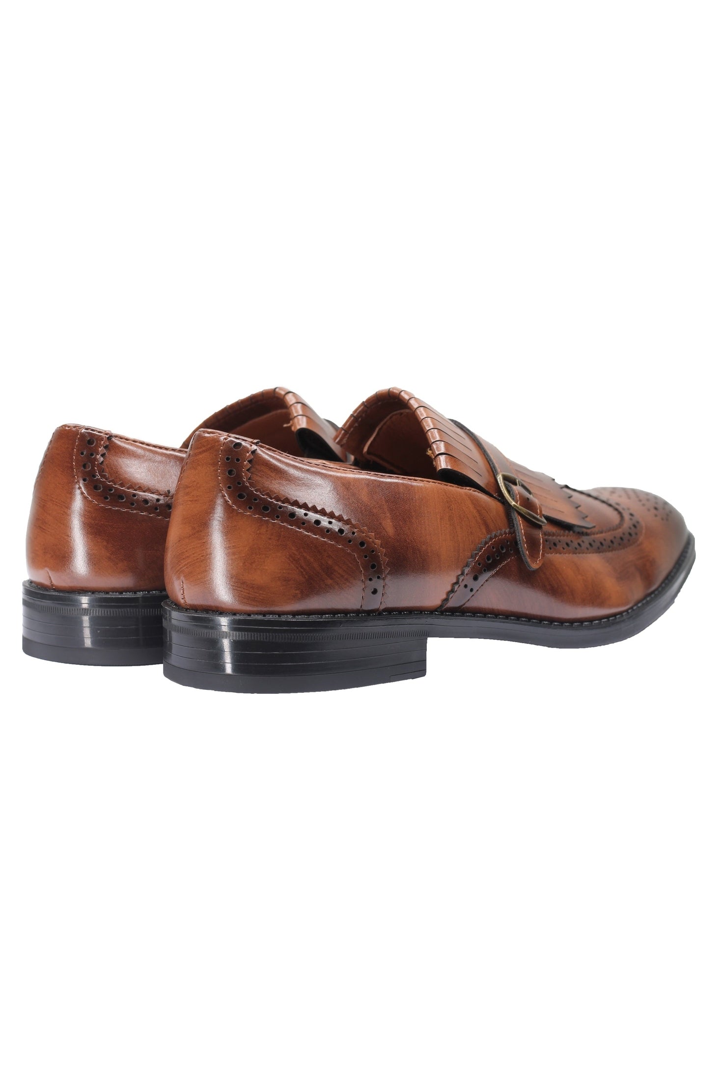 MONK STRAP BROGUE LOAFERS
