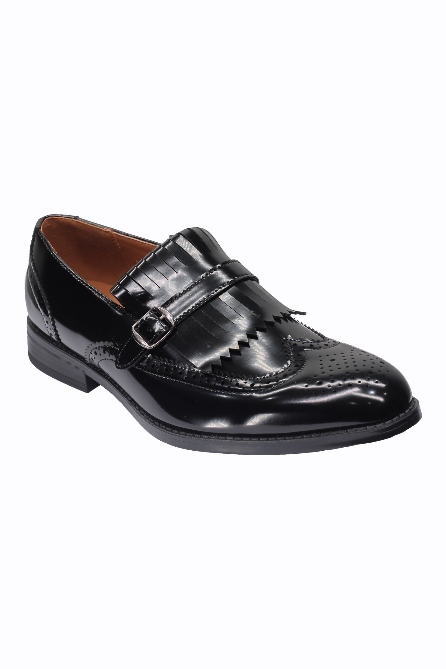 MONK STRAP BROGUE LOAFERS