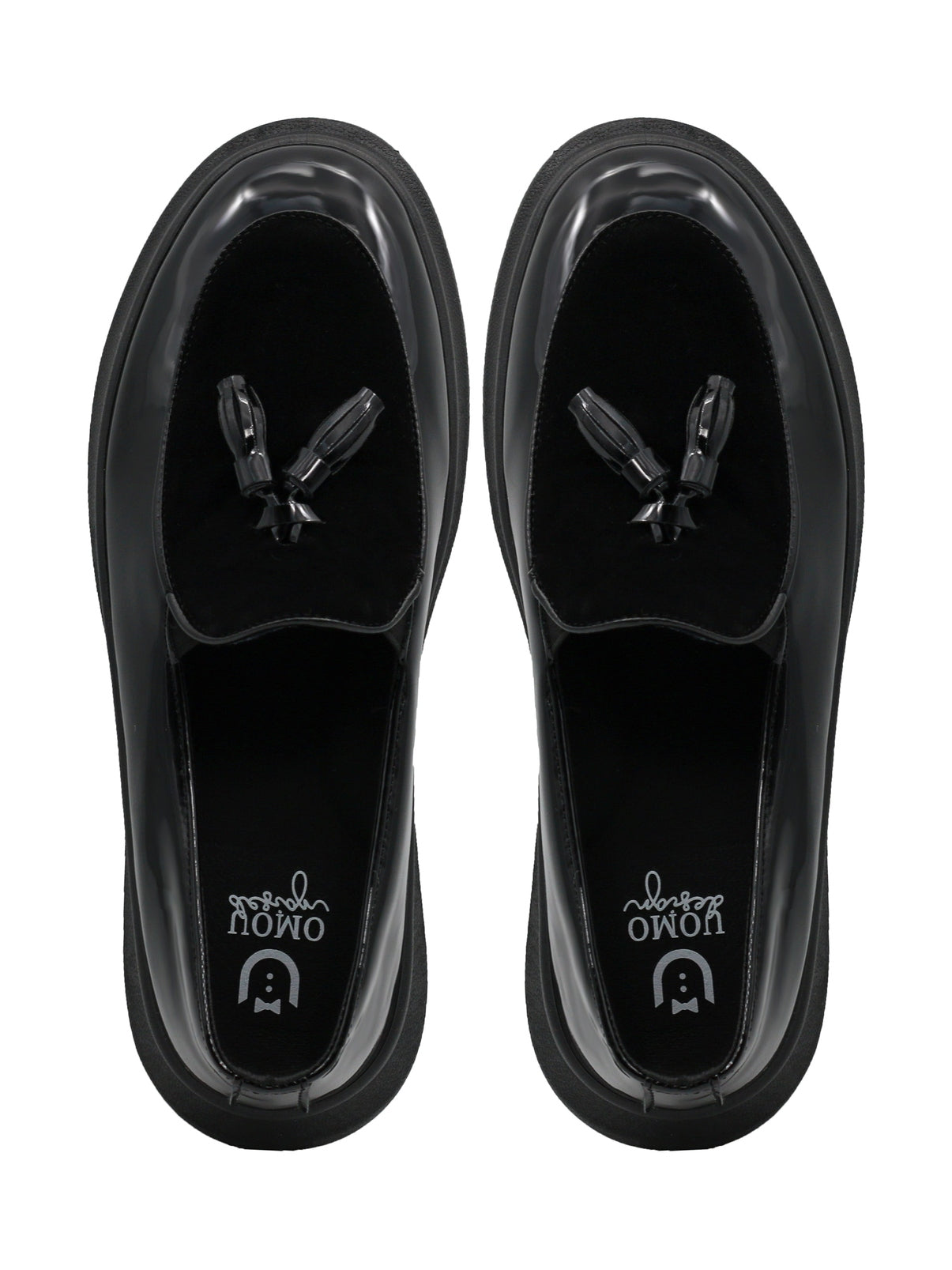 SHINY TASSEL LOAFERS