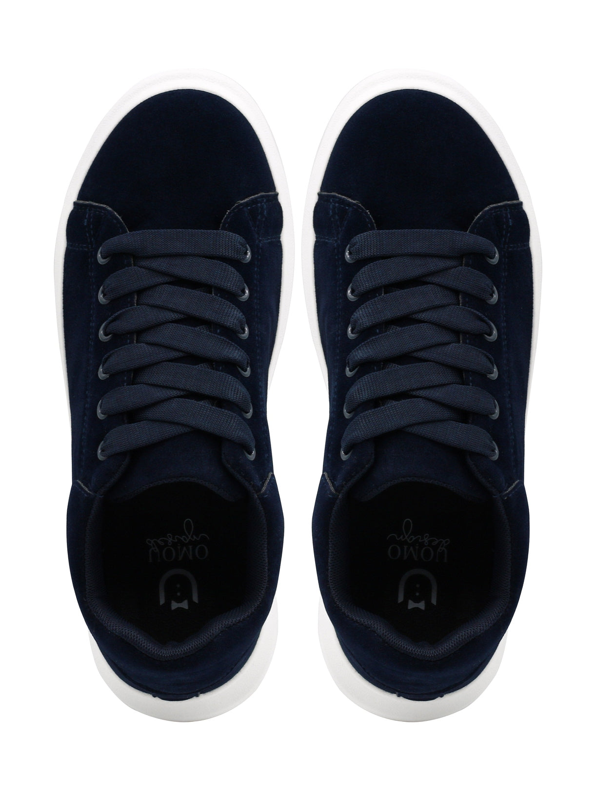 SUEDE LACE UP TRAINERS