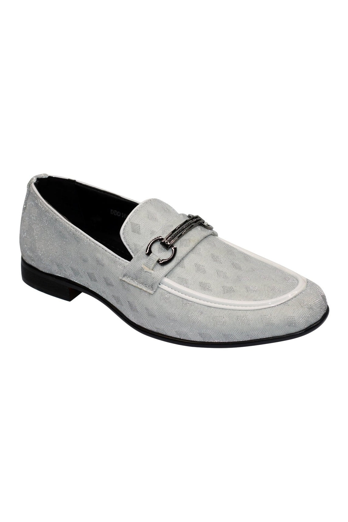 Party Loafers with Glittery Print