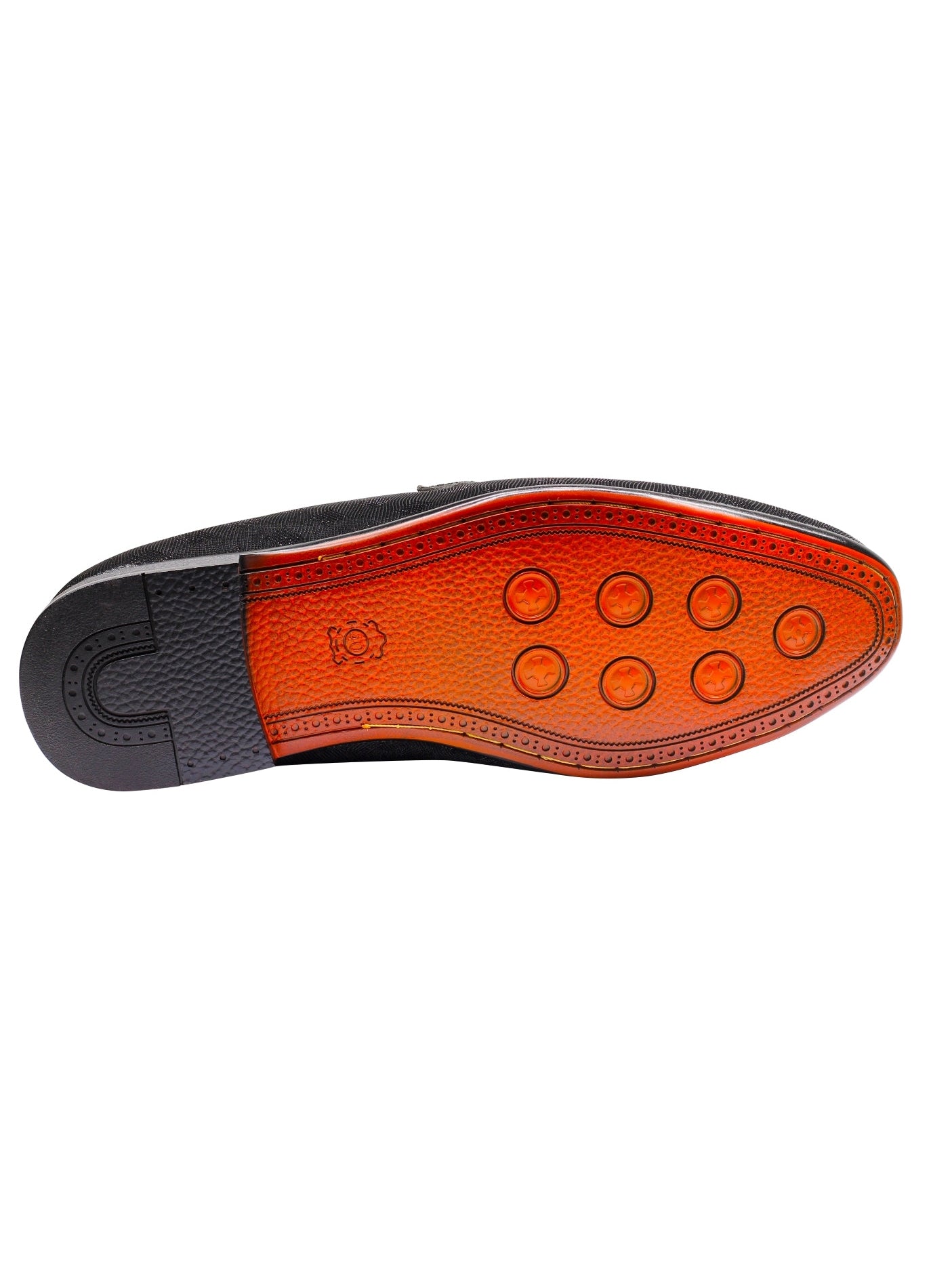 Party Loafers with Glittery Print