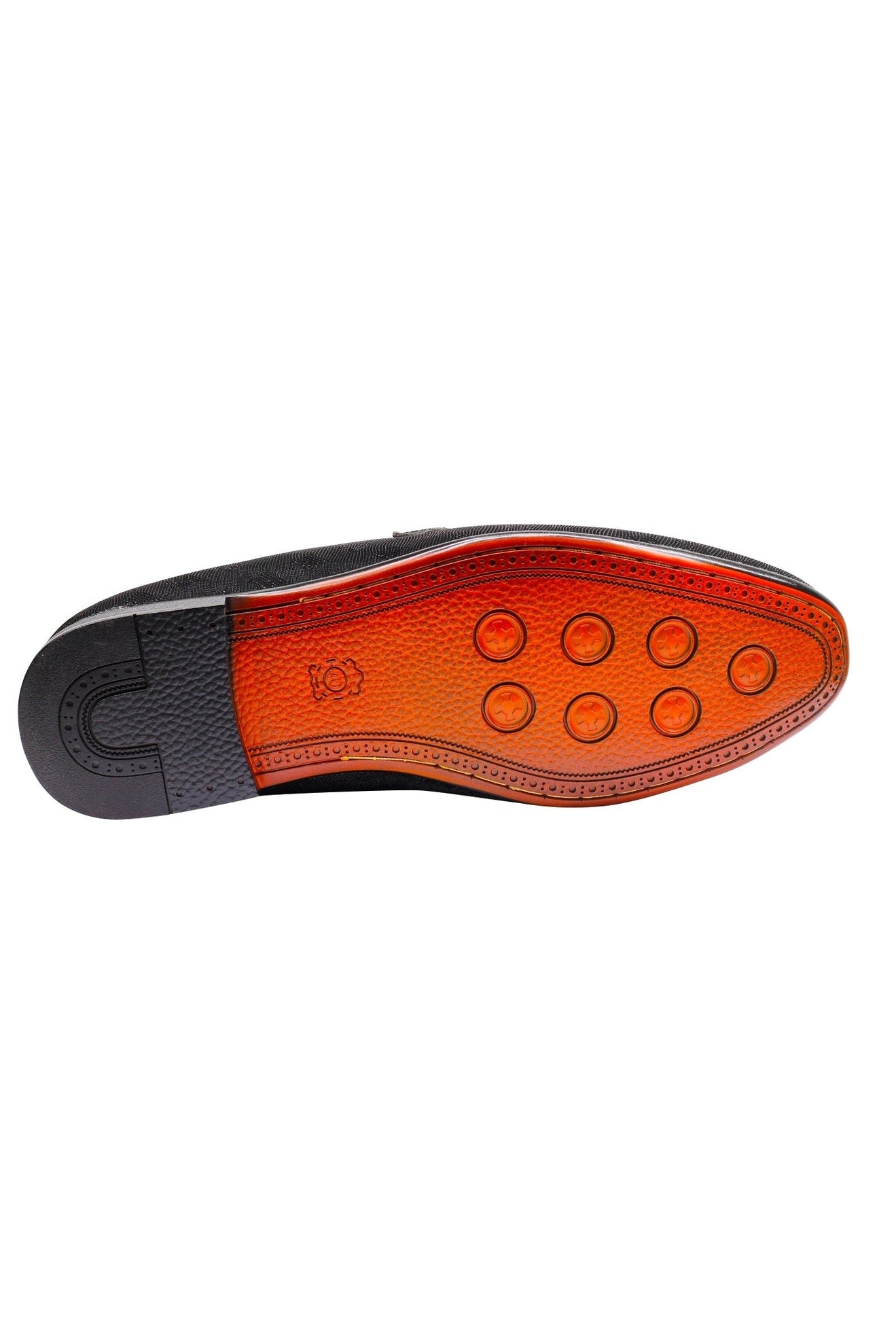 Party Loafers with Glittery Print