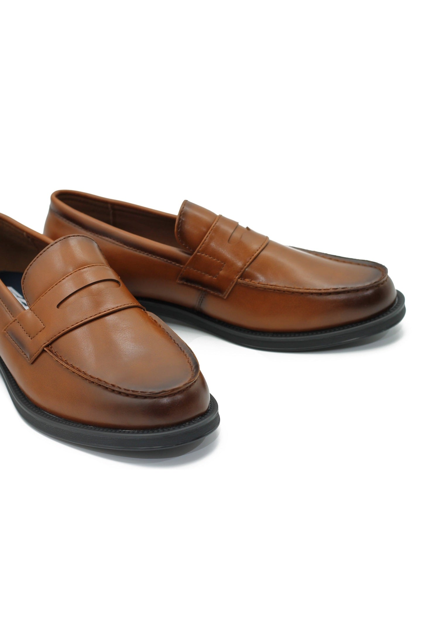 FAUX LEATHER PENNY LOAFER