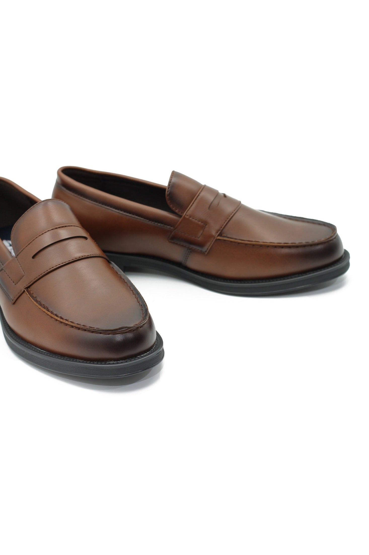 FAUX LEATHER PENNY LOAFER