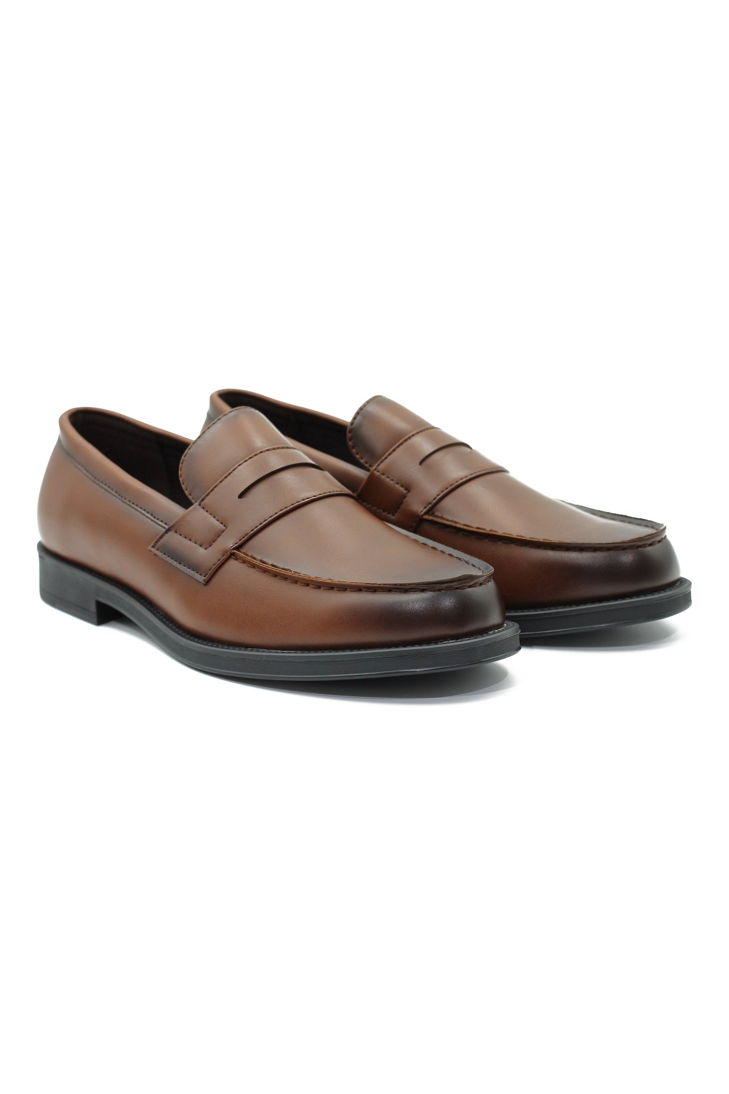 FAUX LEATHER PENNY LOAFER