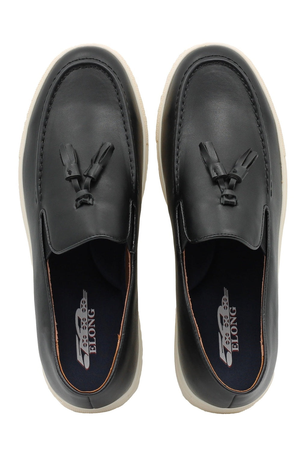 CASUAL FAUX LEATHER SNEAKERS WITH TASSELS