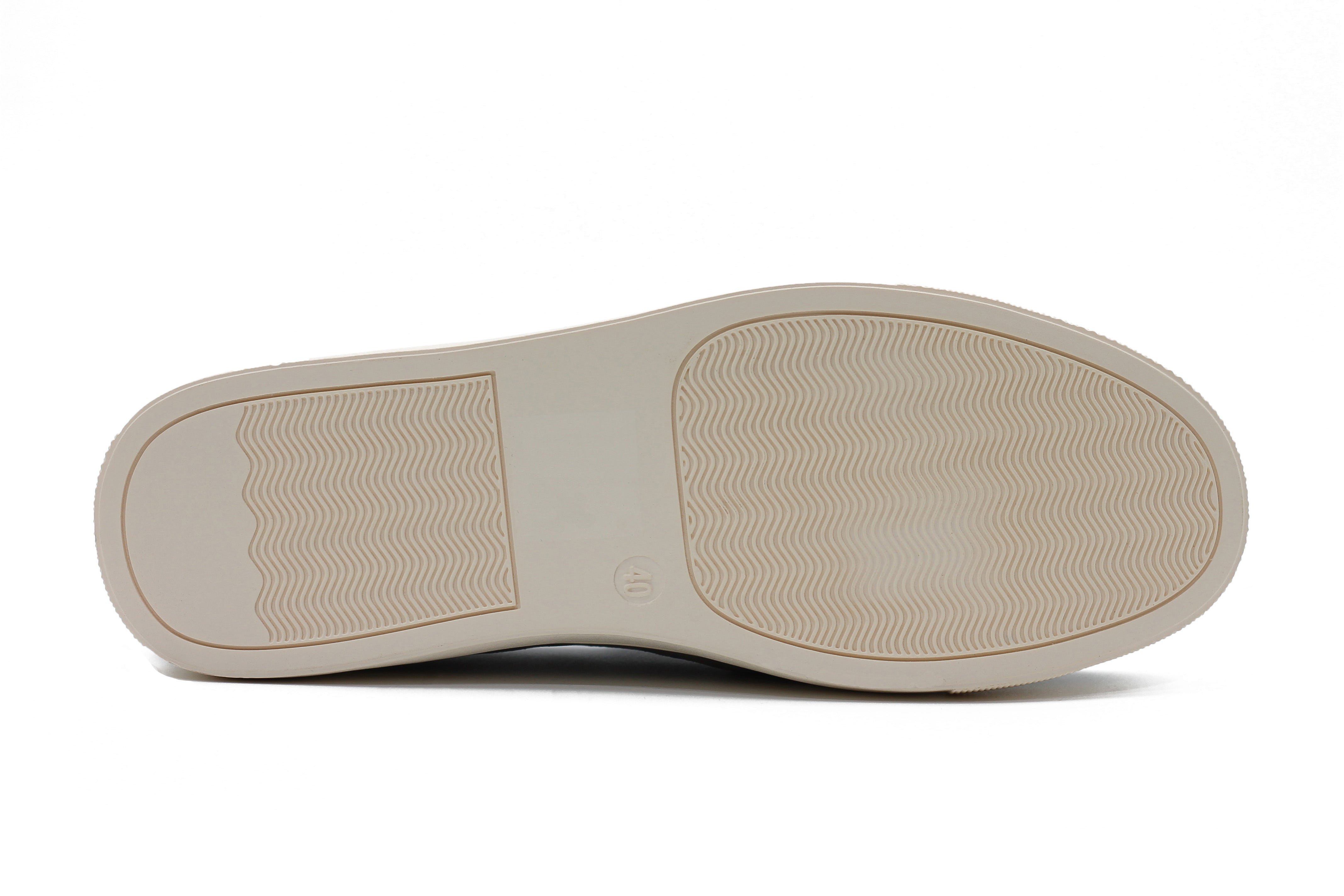 FAUX LEATHER SUEDE SNEAKER WITH TASSEL