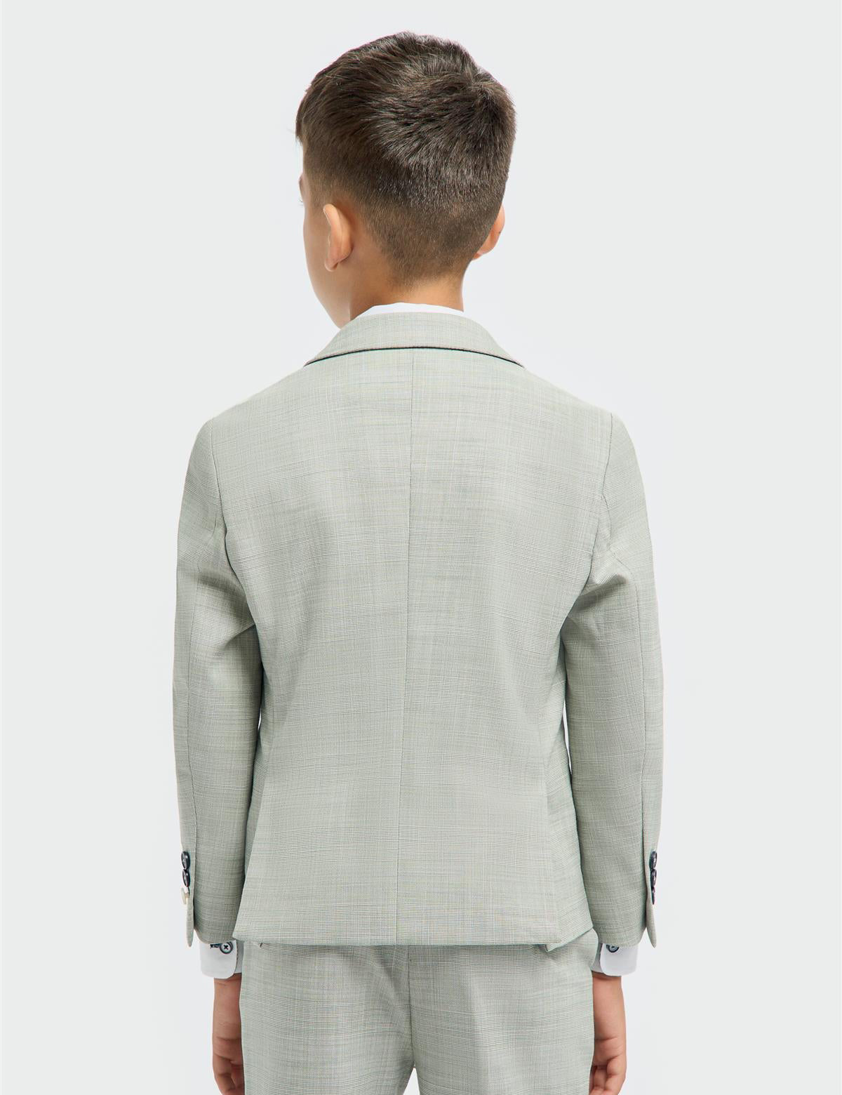 Cavani Camden Boys 3 Piece Suit in Sage Green
