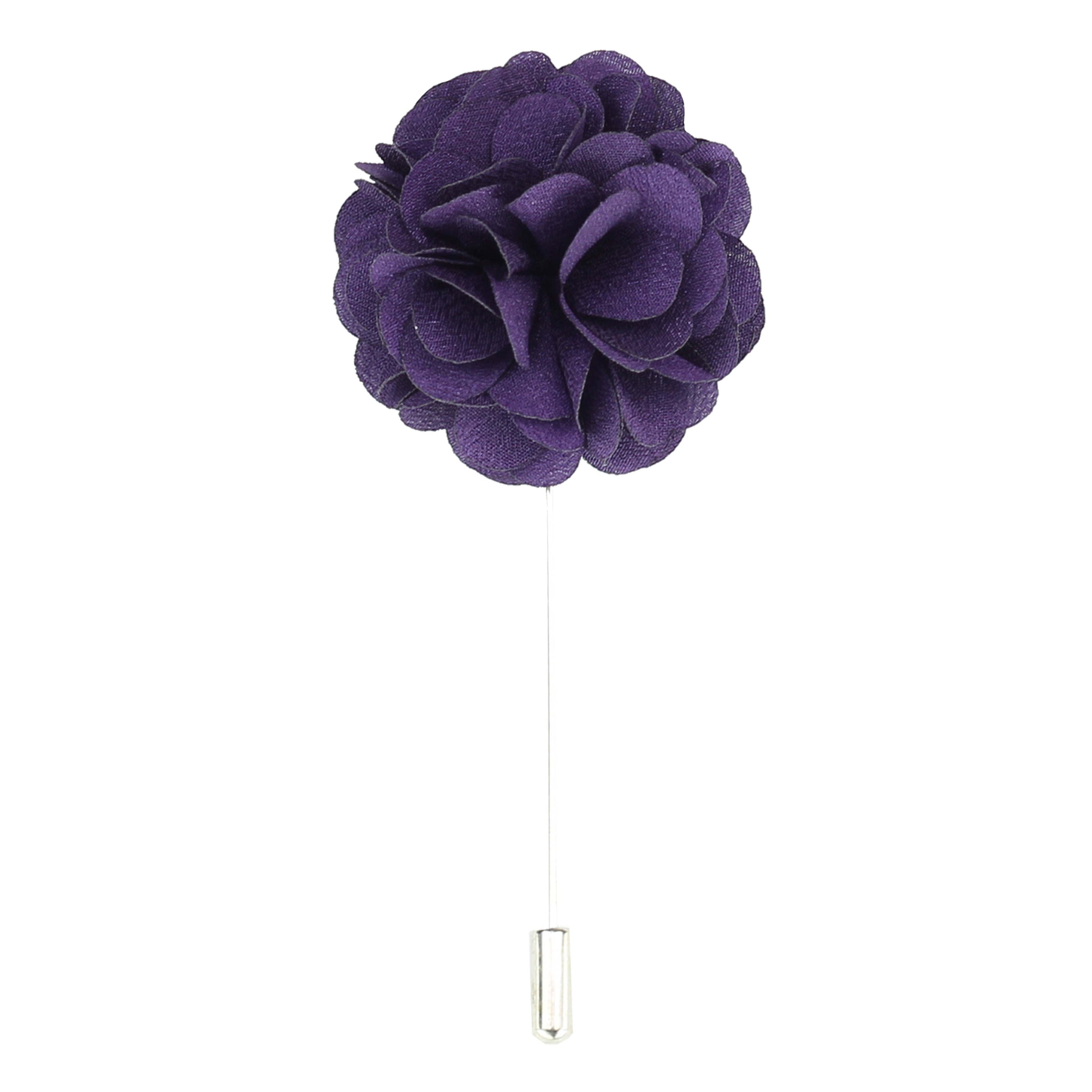 Bunch Flower Petal Lapel Pin Fabric Brooch