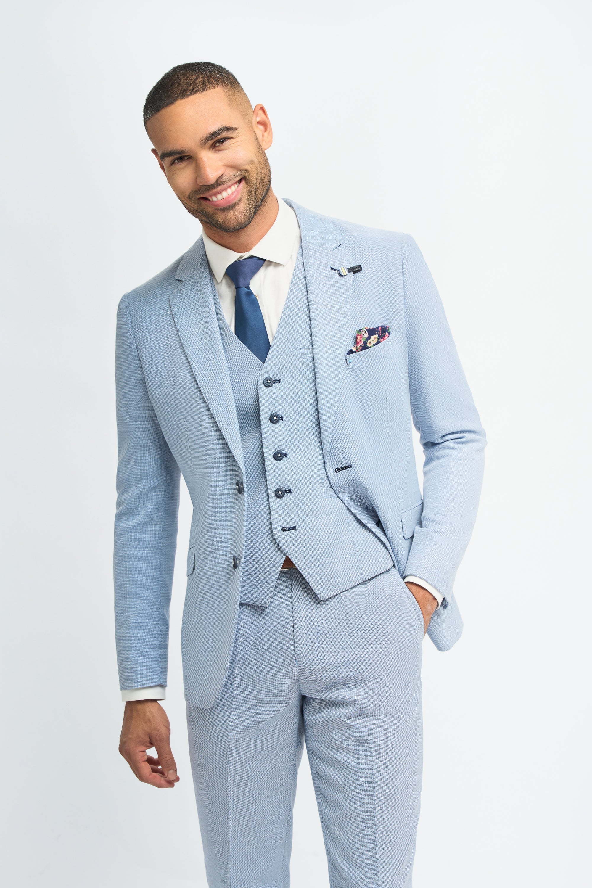 Miami Sky Blue Men’s Summer Blazer