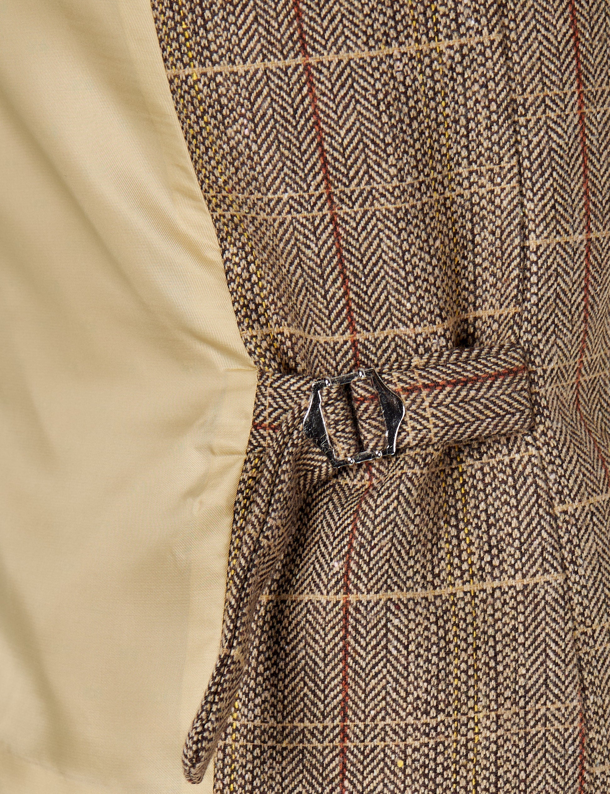 CARLO - BROWN TWEED WAISTCOAT