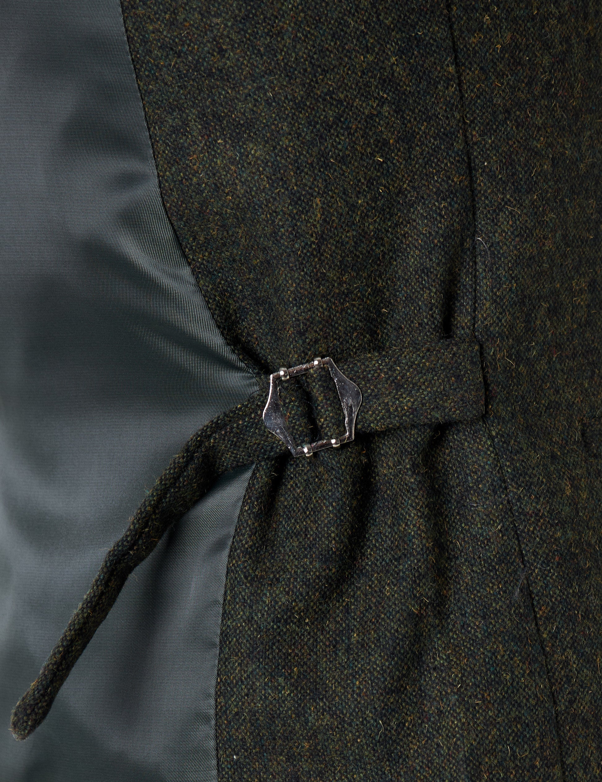 JIM - TWEED GREEN WAISTCOAT